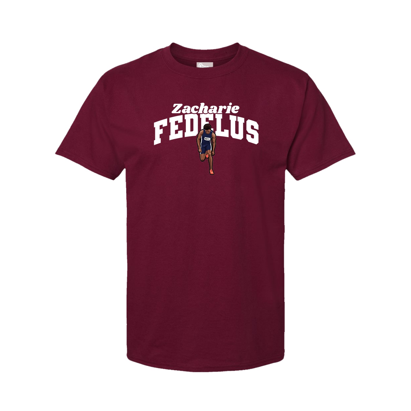 Tee — Signature Arch in Cardinal