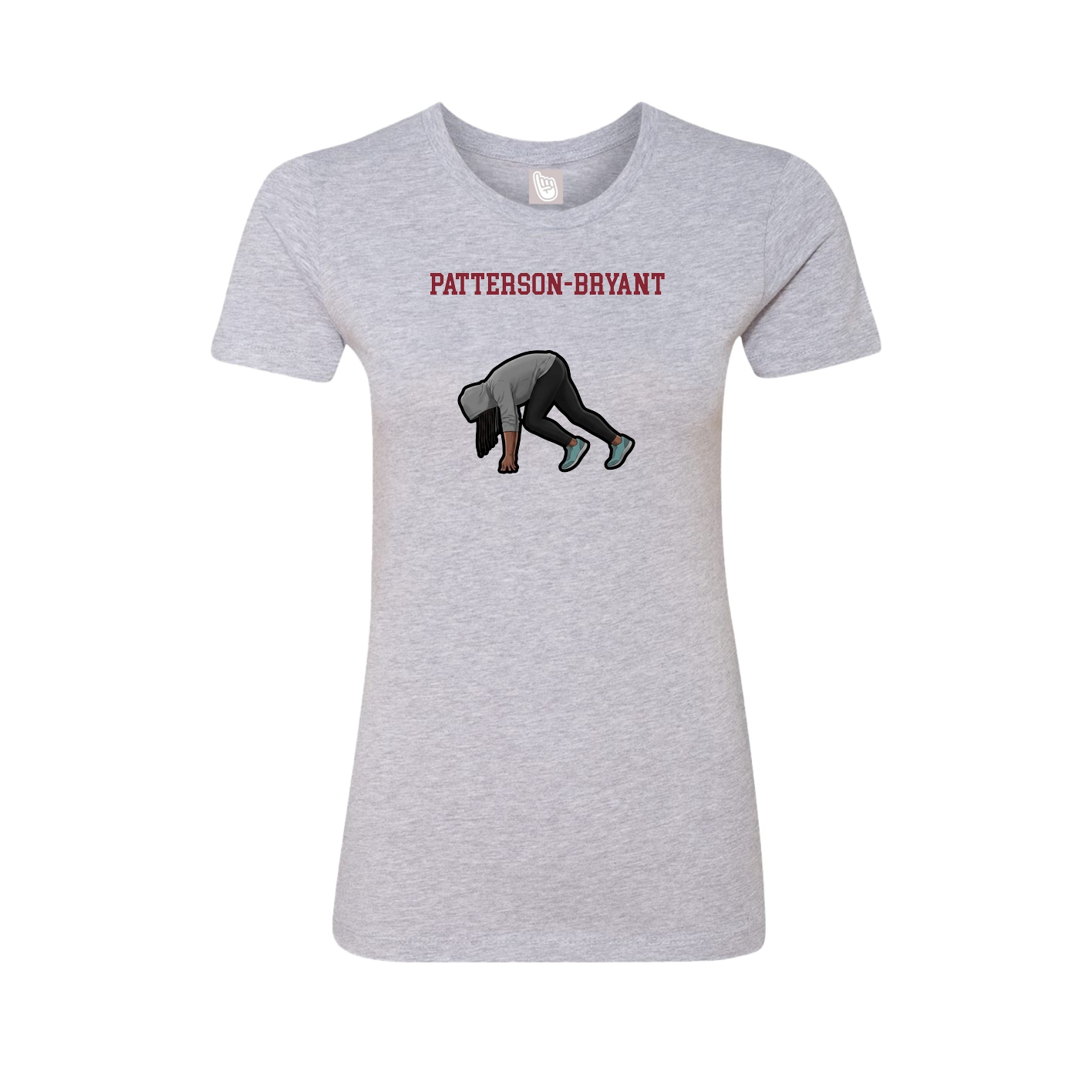 Fitted Women's Tee — Shirsey in Grey