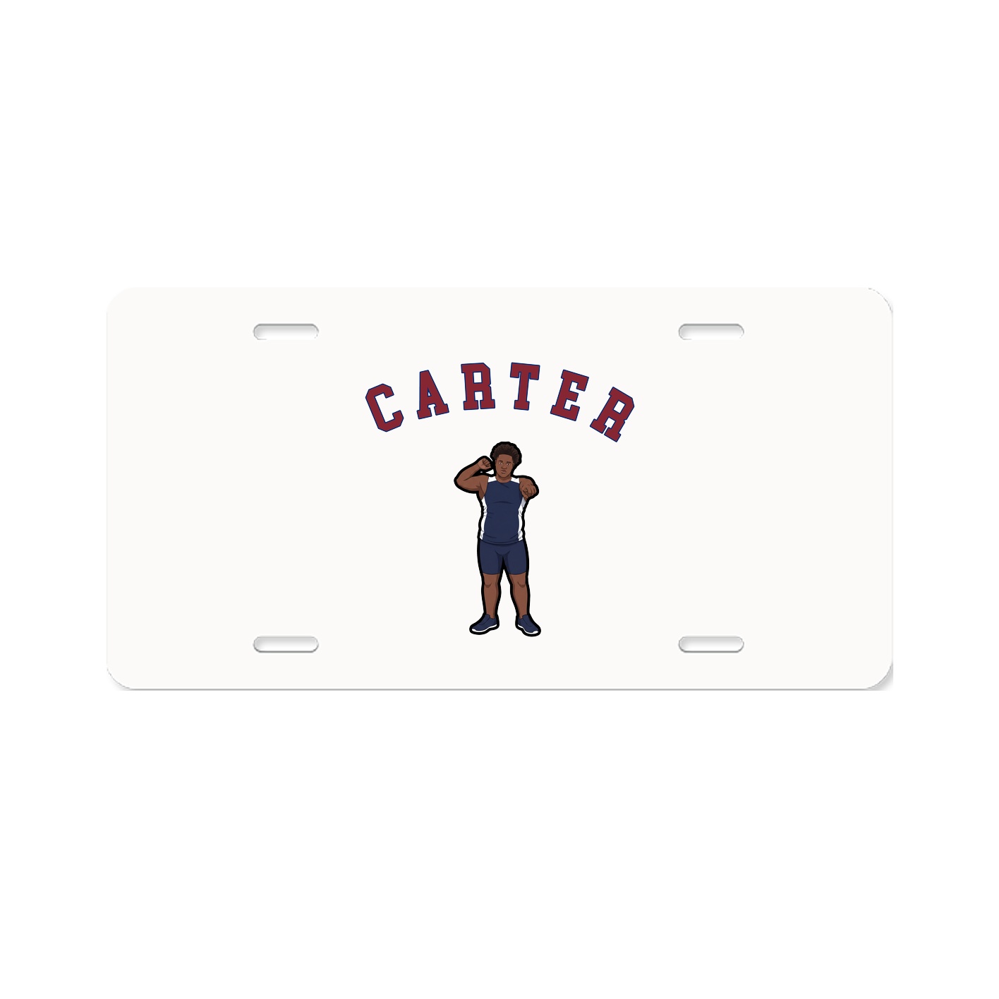 License Plate — Shirsey Arch in Classic