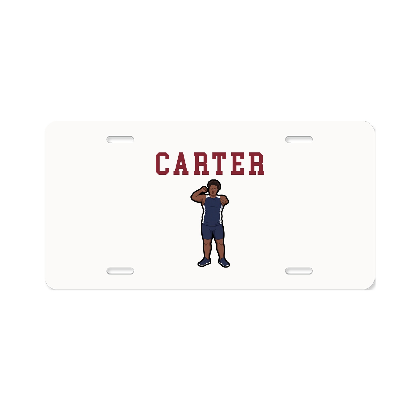 License Plate — Shirsey in Classic
