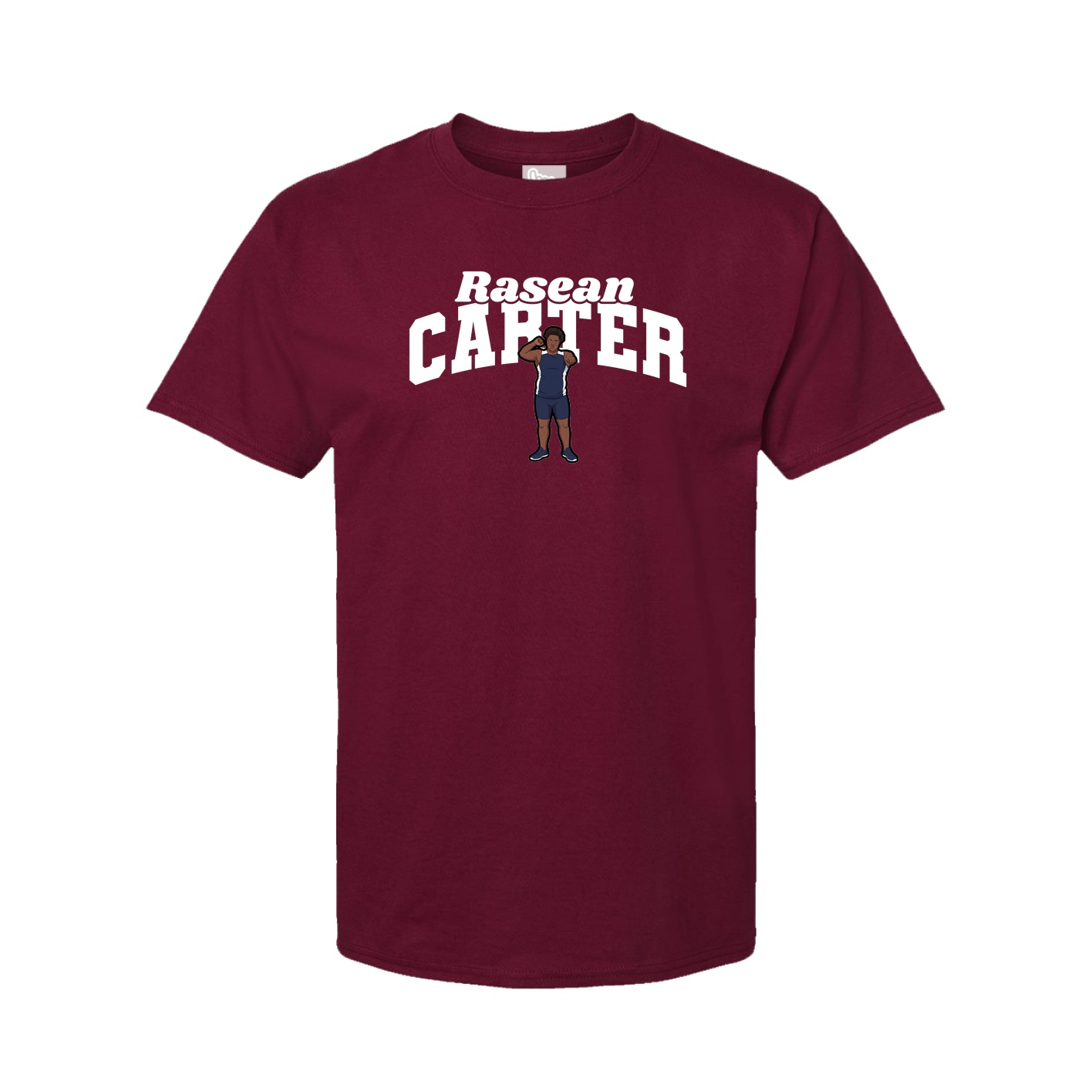 Tee — Signature Arch in Cardinal