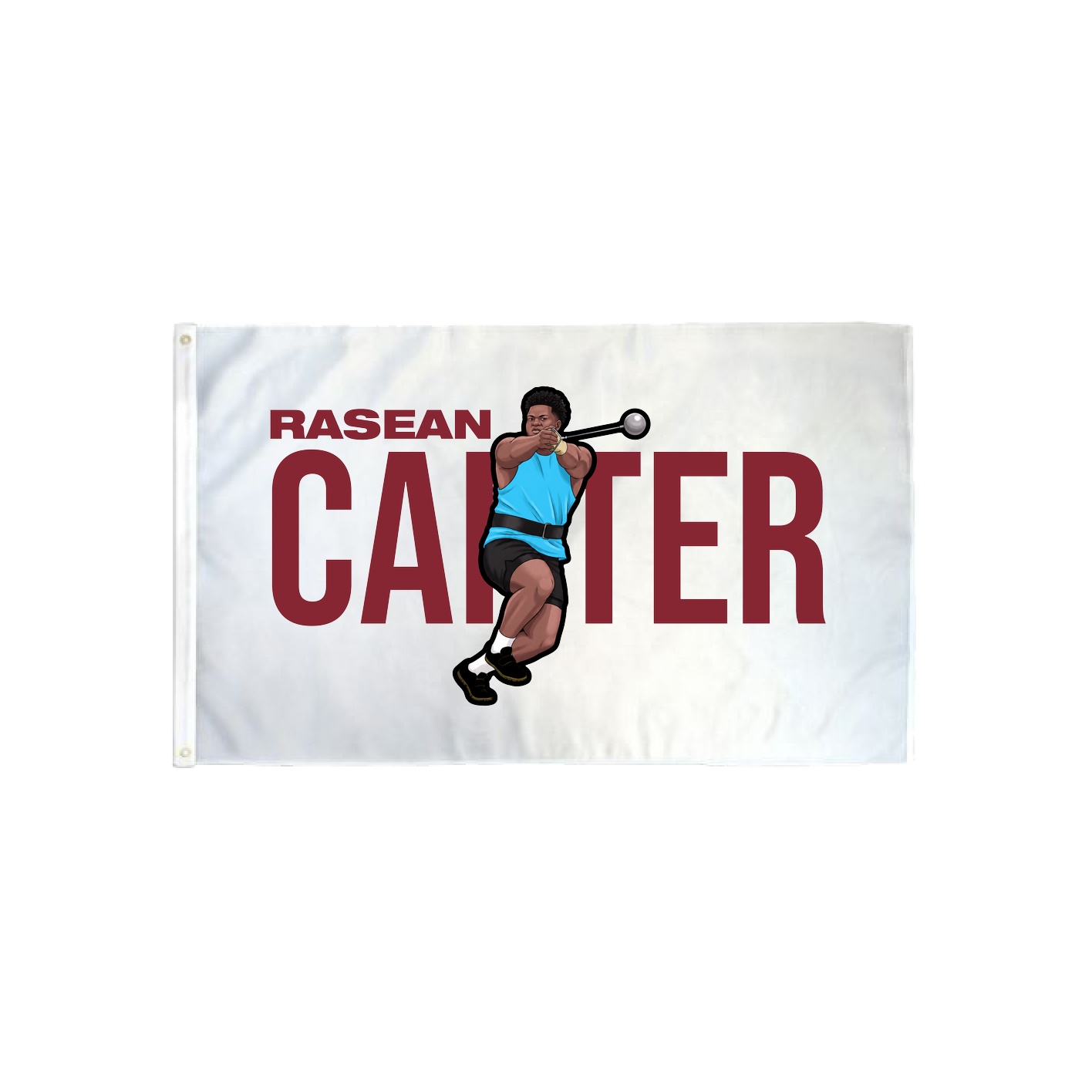 3x5 Flag — Player Name in Classic