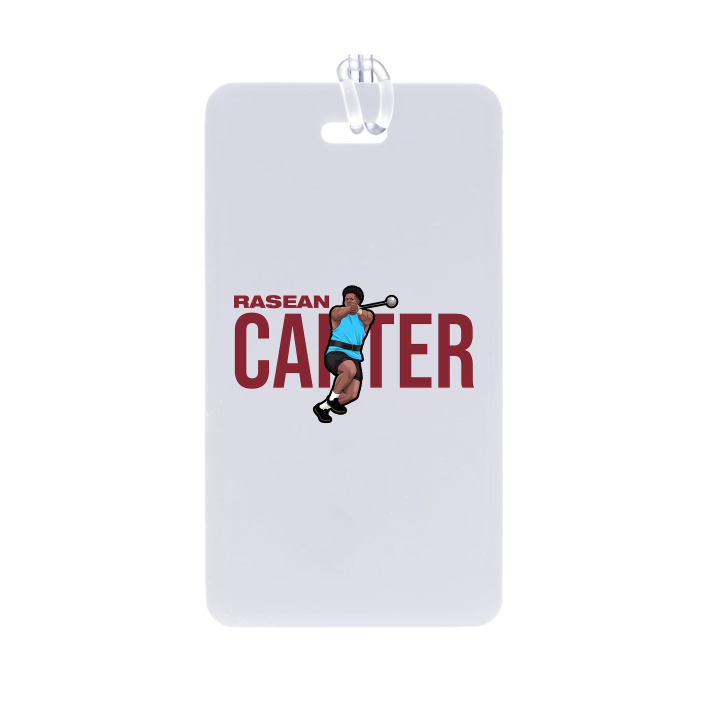 Bag Tag — Player Name in Classic