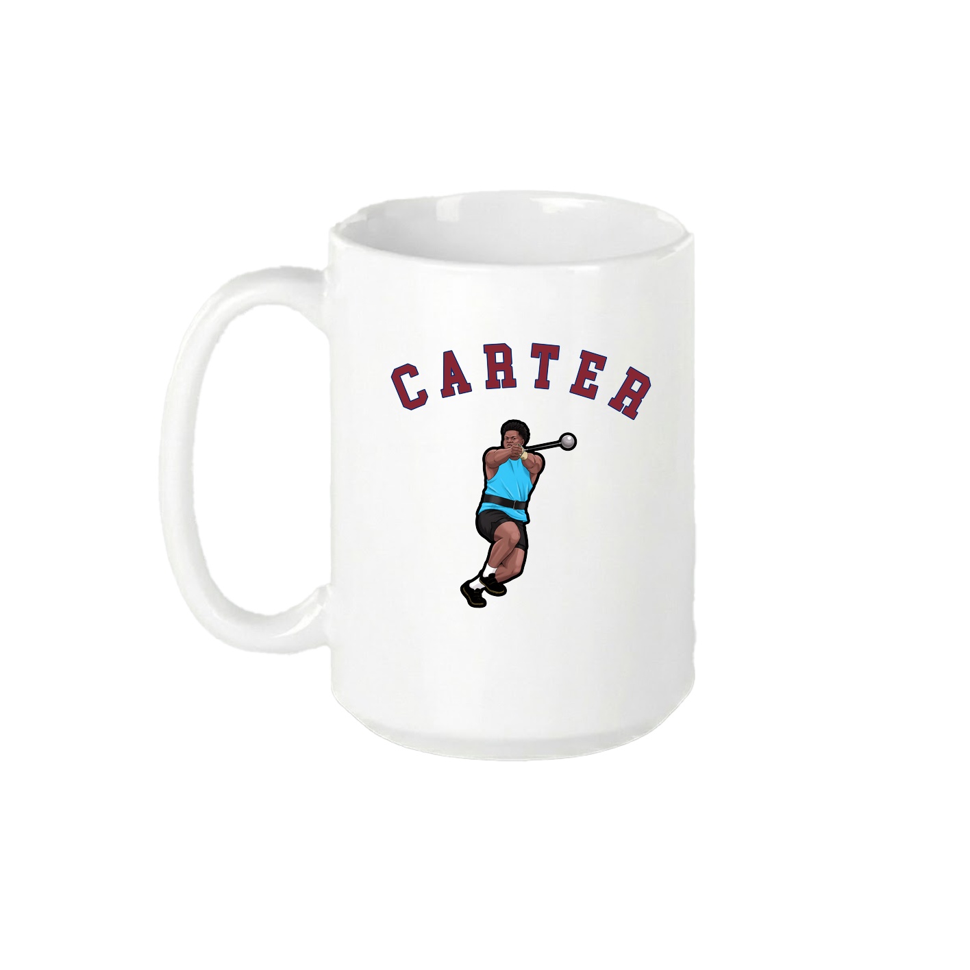15oz Coffee Mug — Shirsey Arch in White