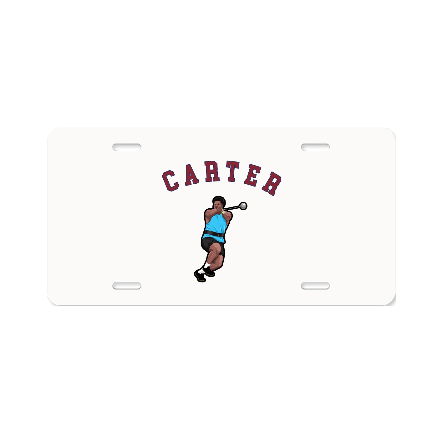 License Plate — Shirsey Arch in Classic