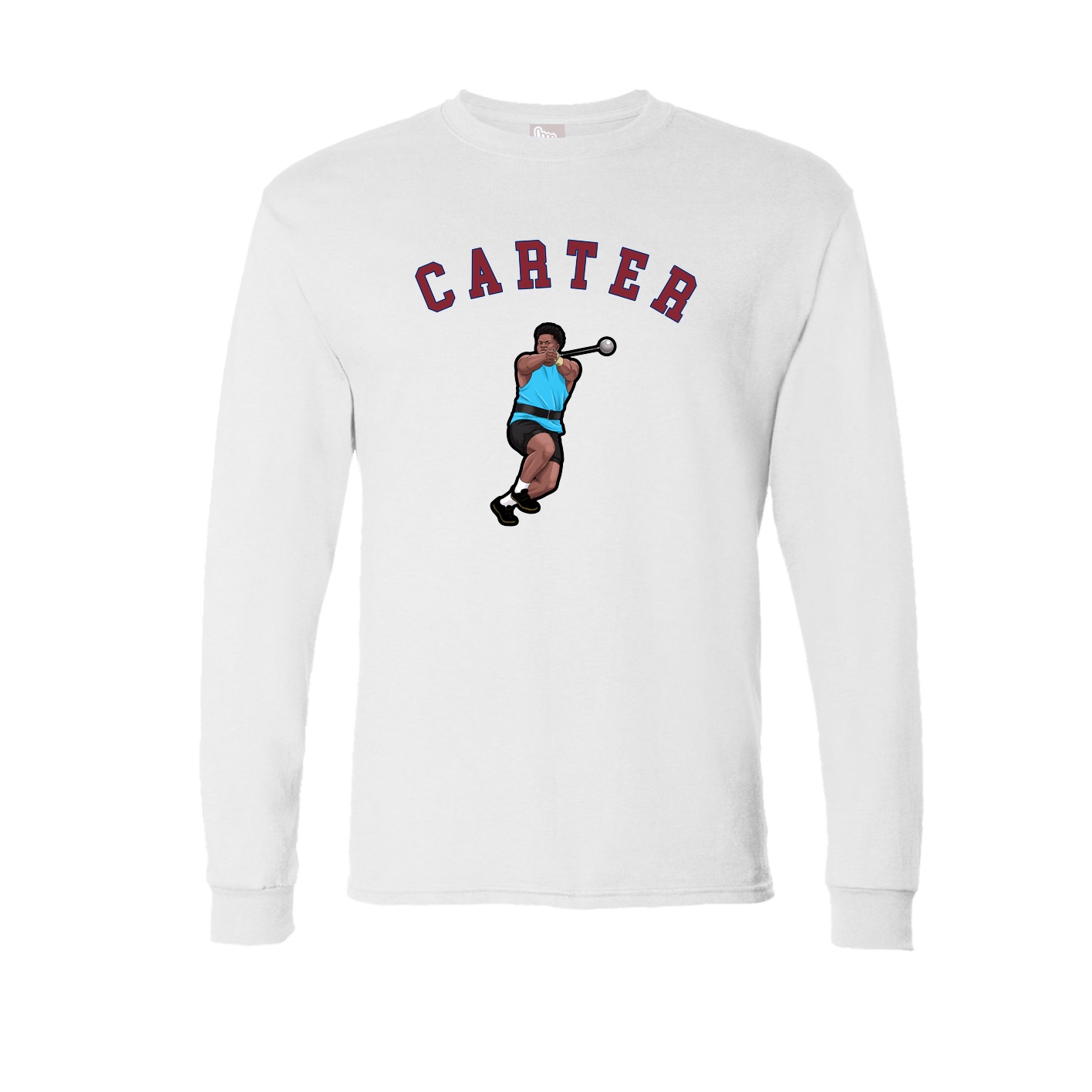 Long Sleeve Tee — Shirsey Arch in White
