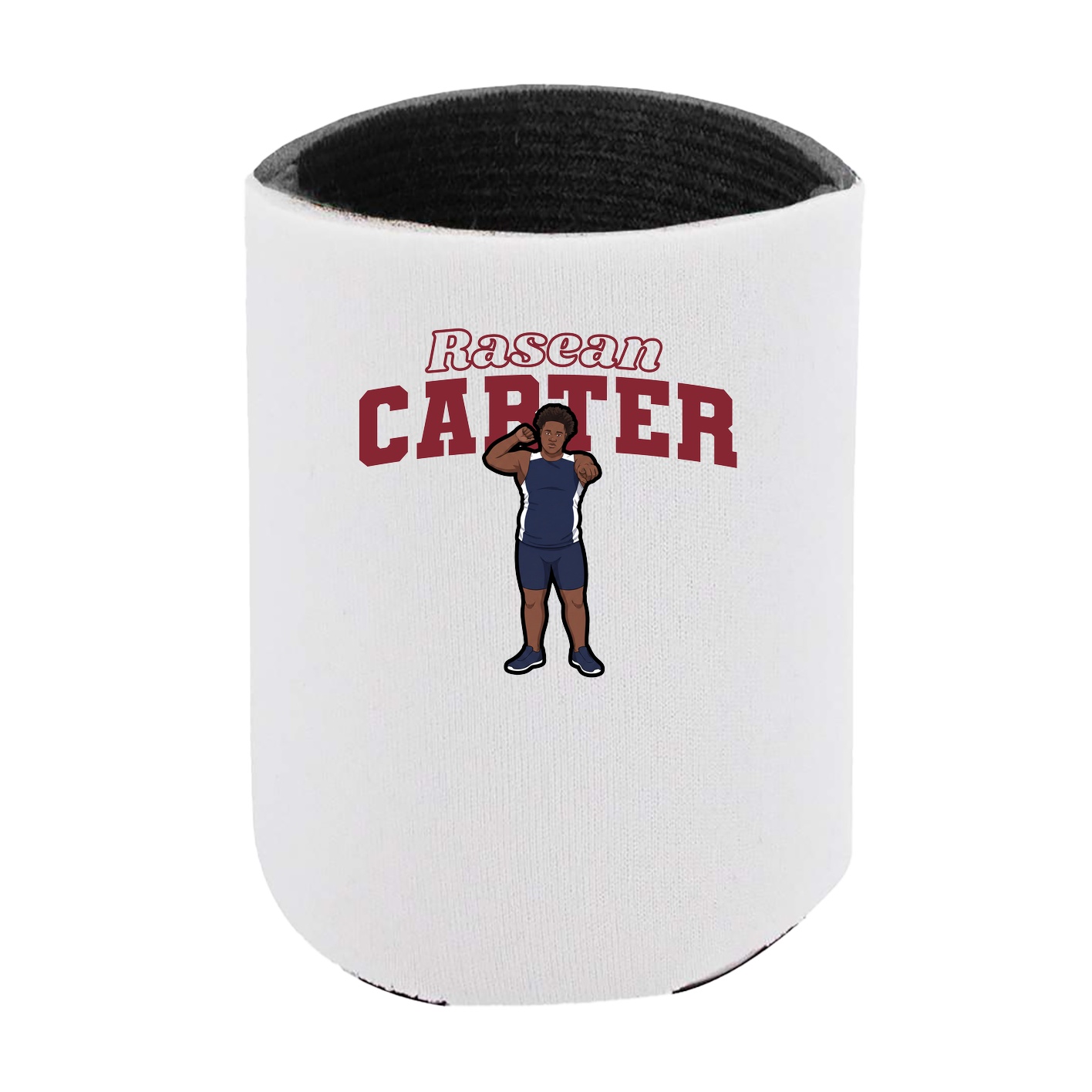 Can Holder — Name Arch in White