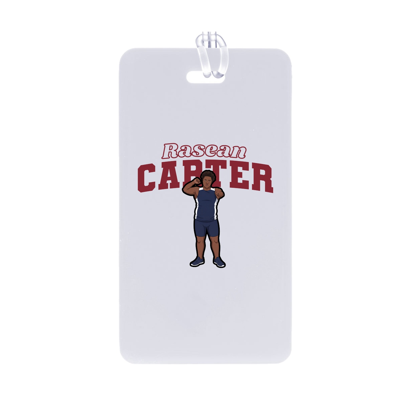 Bag Tag — Name Arch in Classic