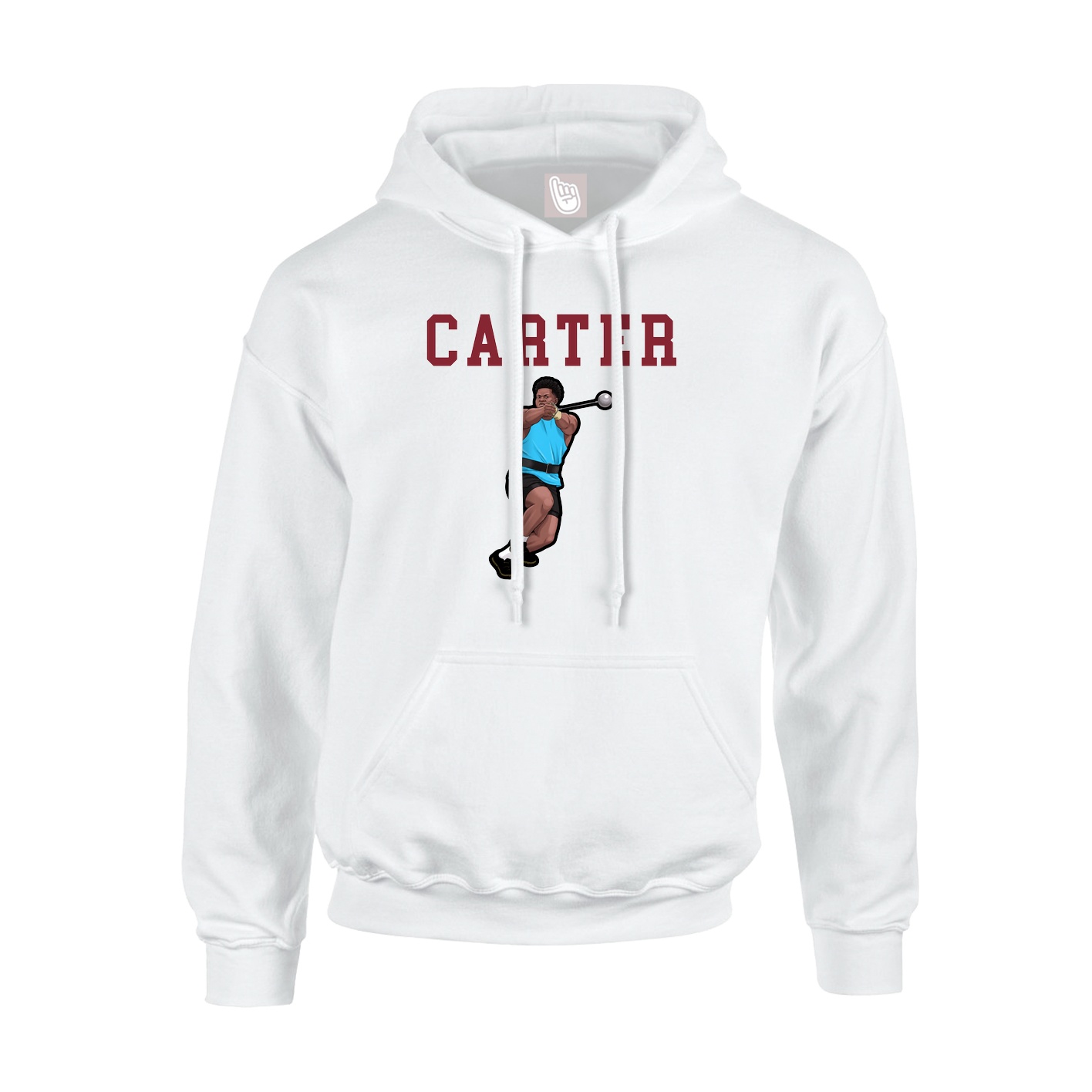 Youth Hoodie — Shirsey in White