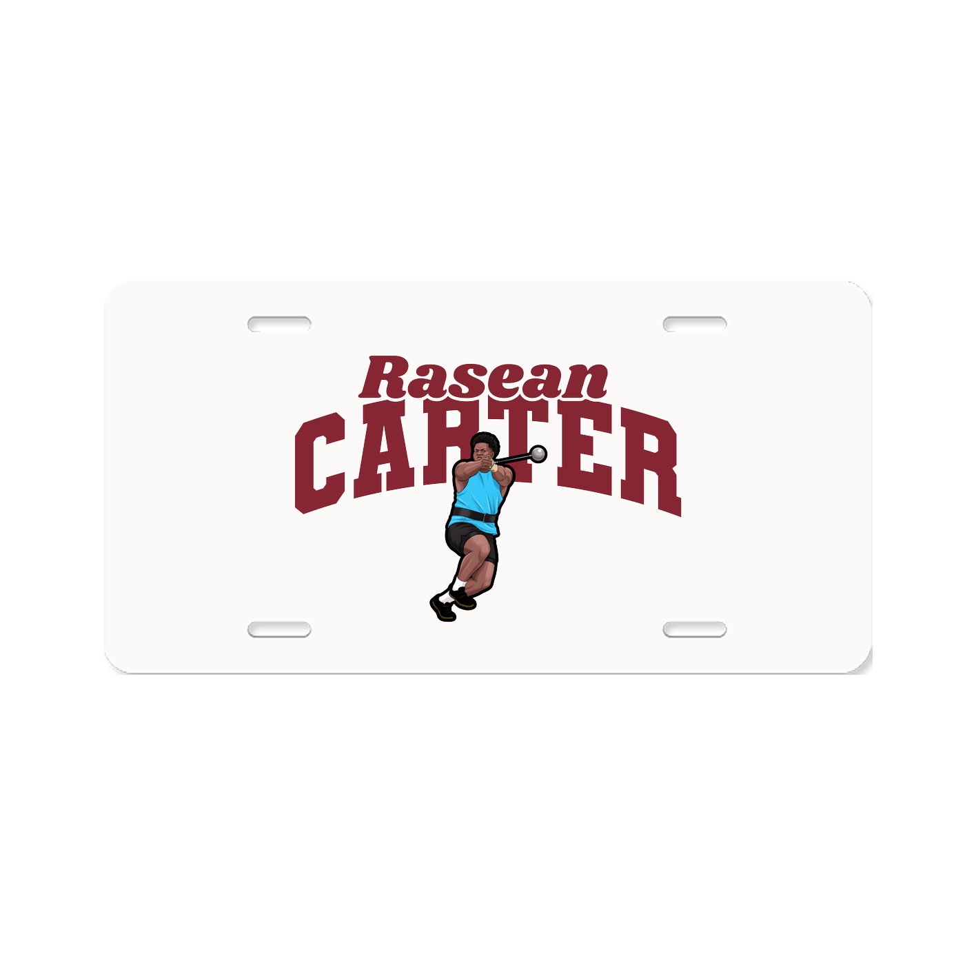 License Plate — Signature Arch in Classic
