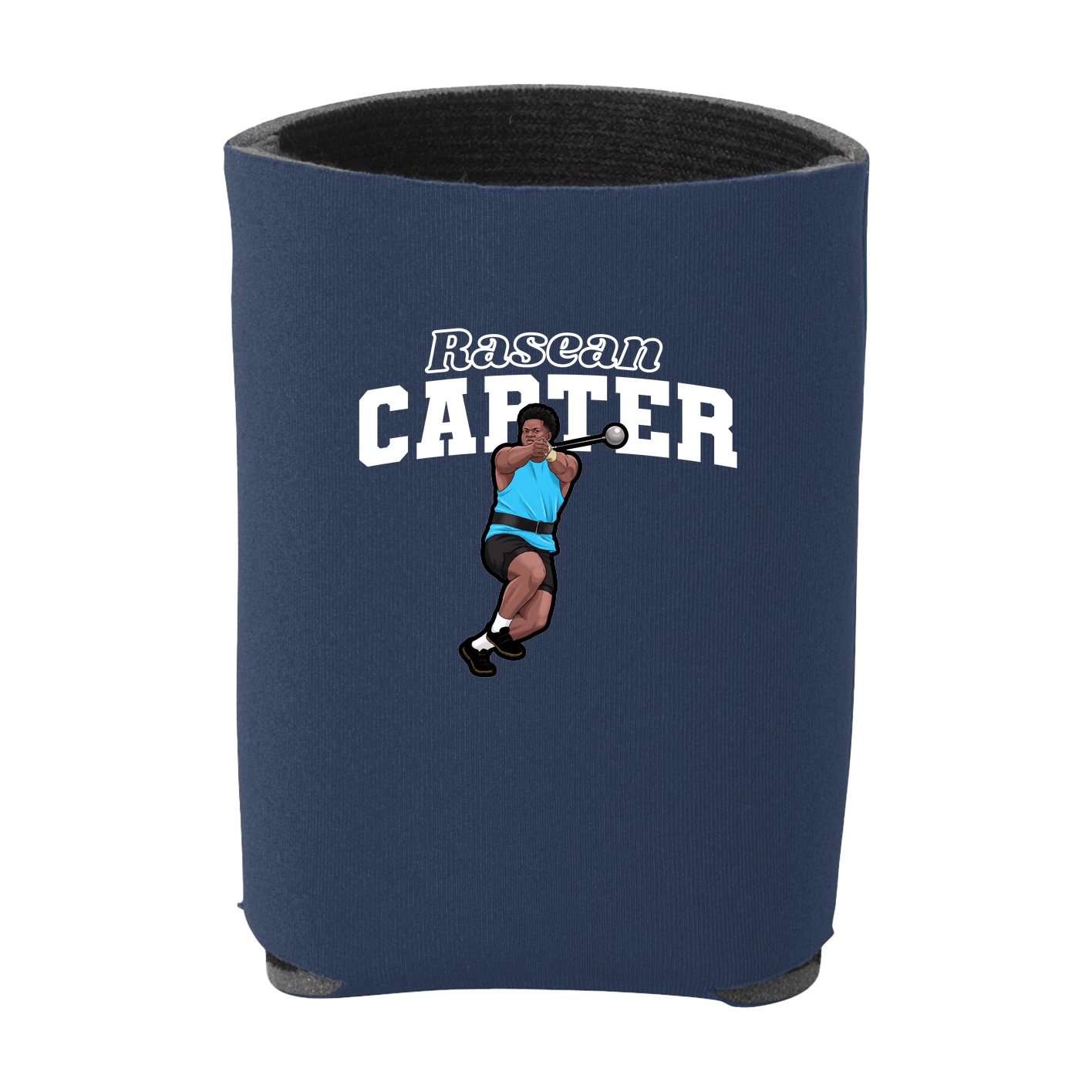 Can Holder — Name Arch in Navy