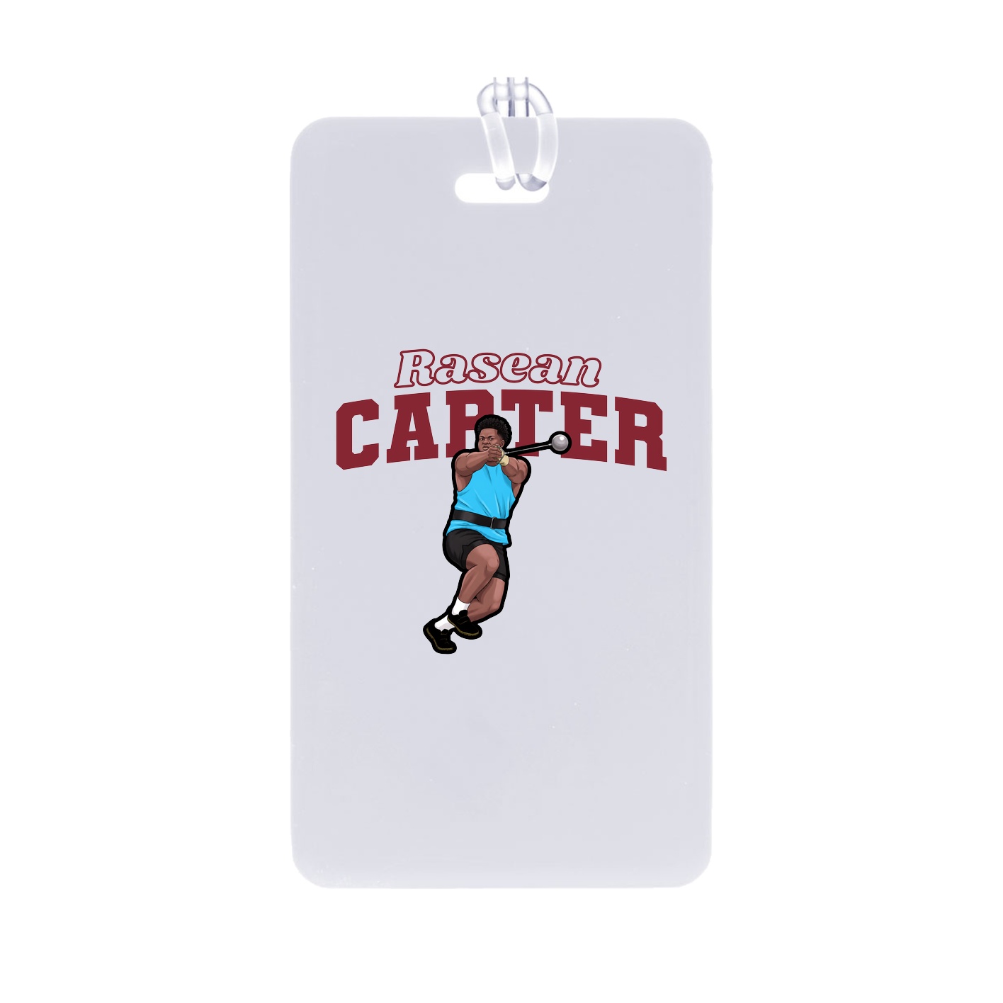 Bag Tag — Name Arch in Classic