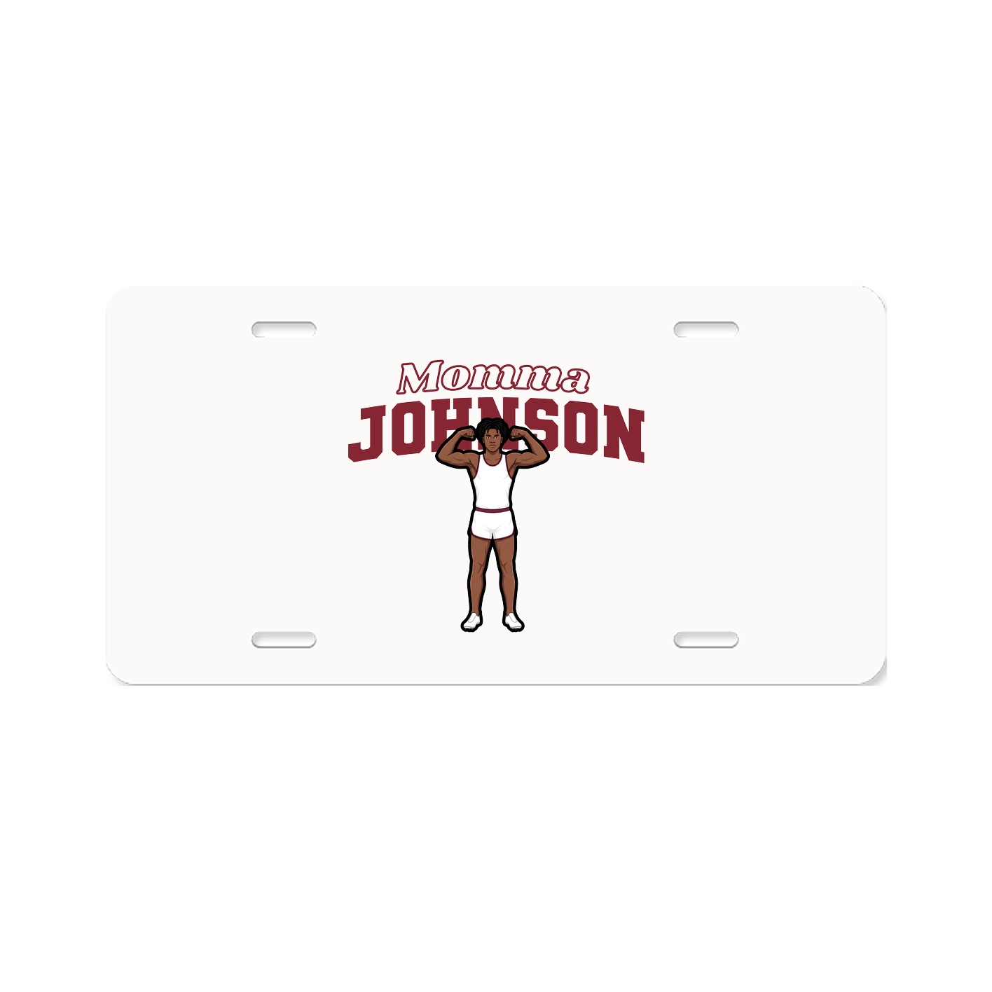 License Plate — Mothers Day Block in Classic