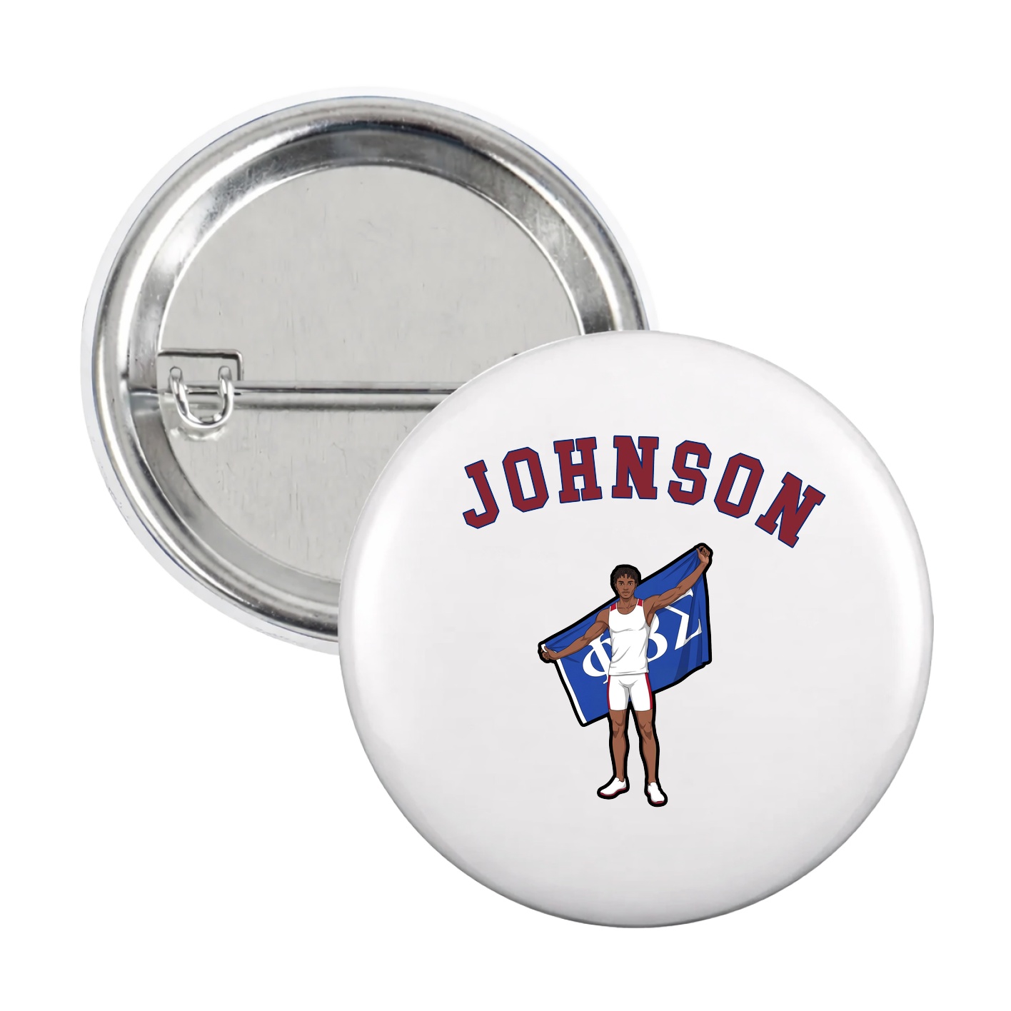 Game Day Button — Shirsey Arch in White