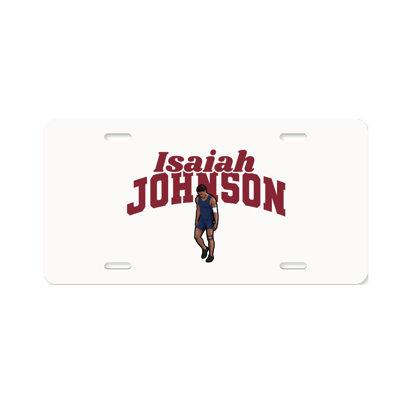 License Plate — Signature Arch in Classic