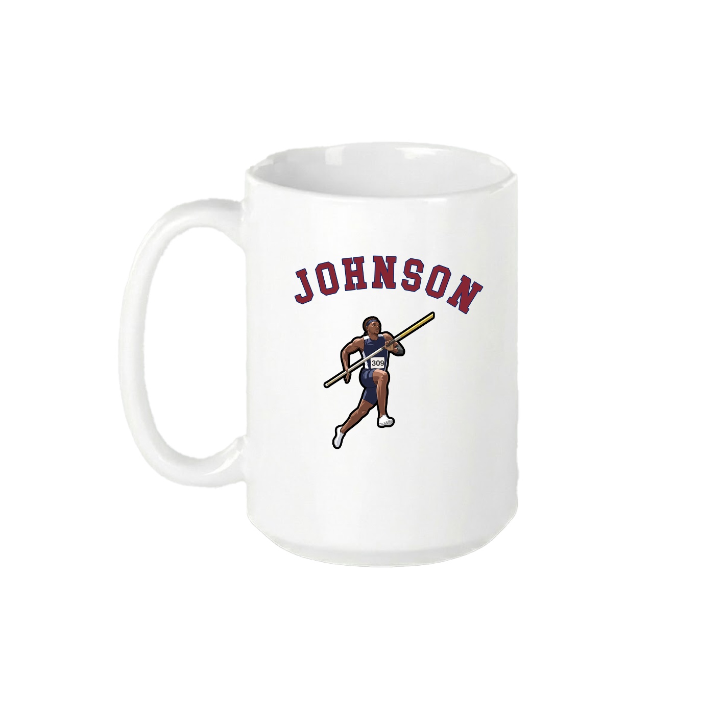 15oz Coffee Mug — Shirsey Arch in White