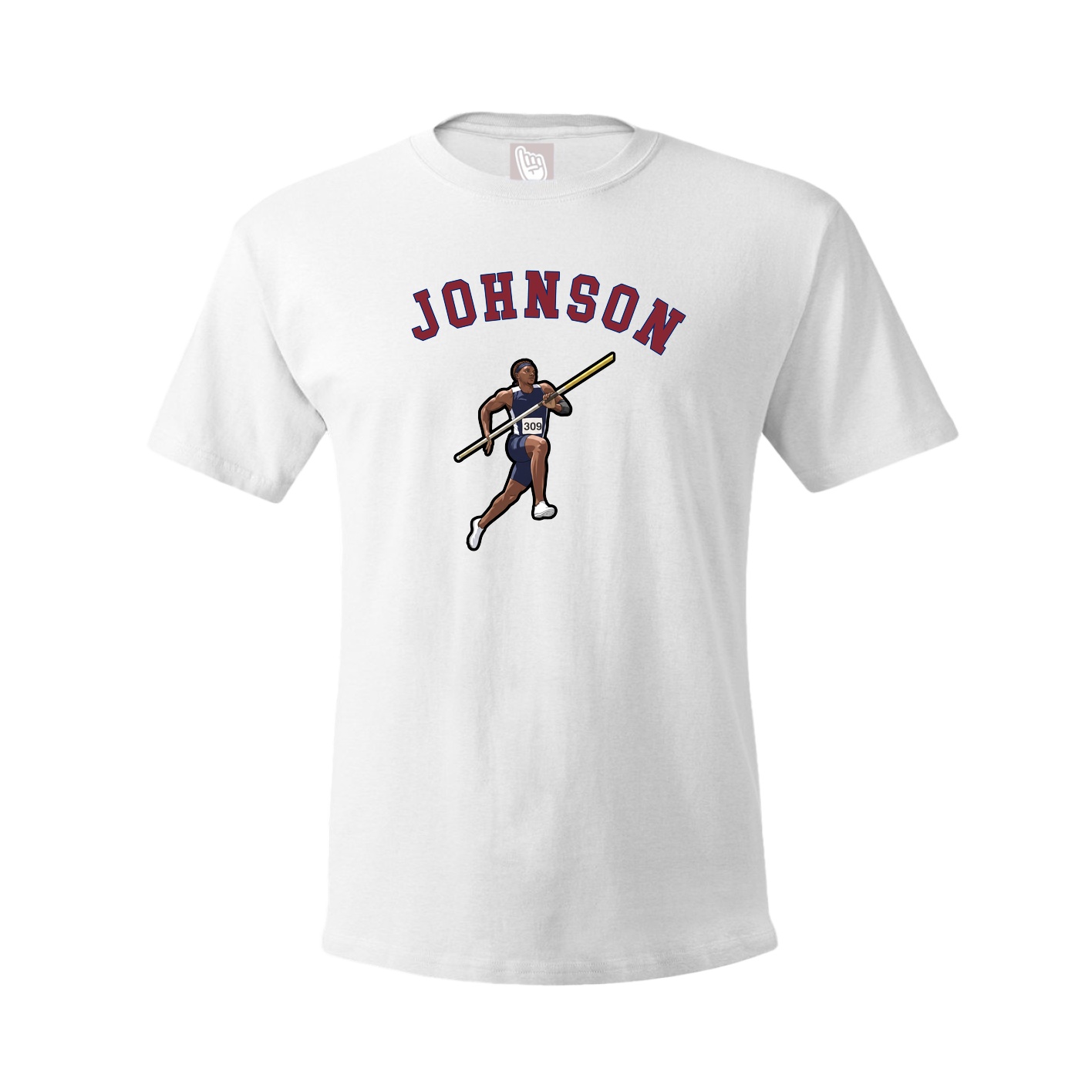 Youth Tee — Shirsey Arch in White