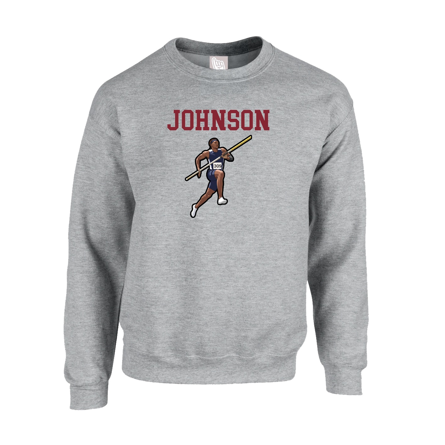 Fleece Crew — Shirsey in Grey