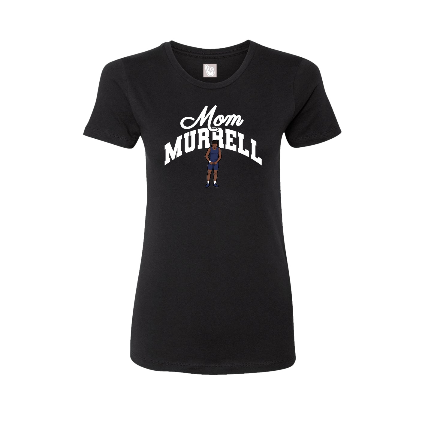 Womens Tee — Mothers Day Arch in Black