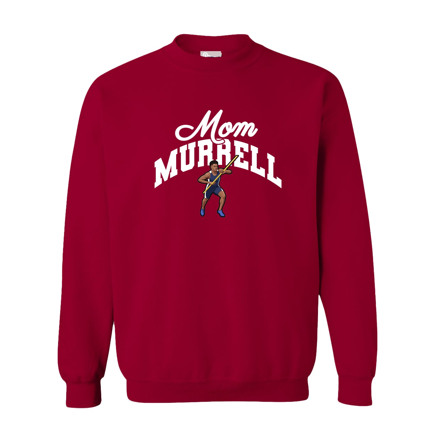 Fleece Crew — Mothers Day Arch in Cardinal