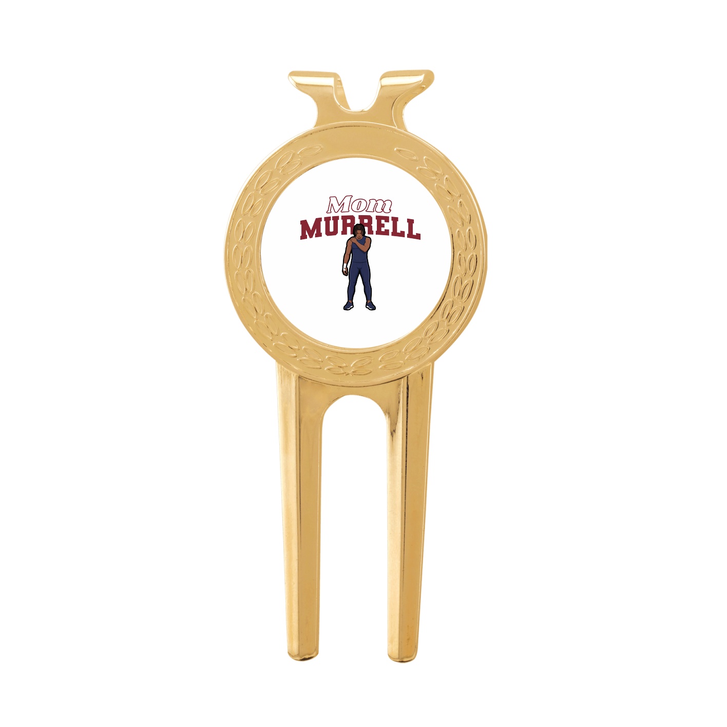 Divot Tool with Ball Marker — Mothers Day Block in Classic