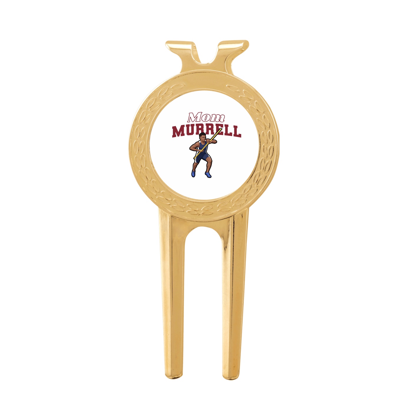 Divot Tool with Ball Marker — Mothers Day Block in Classic
