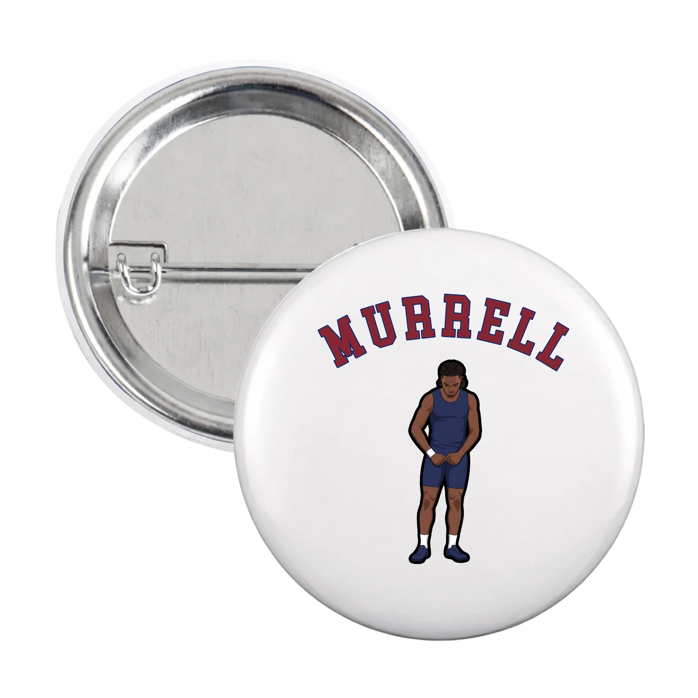 Game Day Button — Shirsey Arch in White