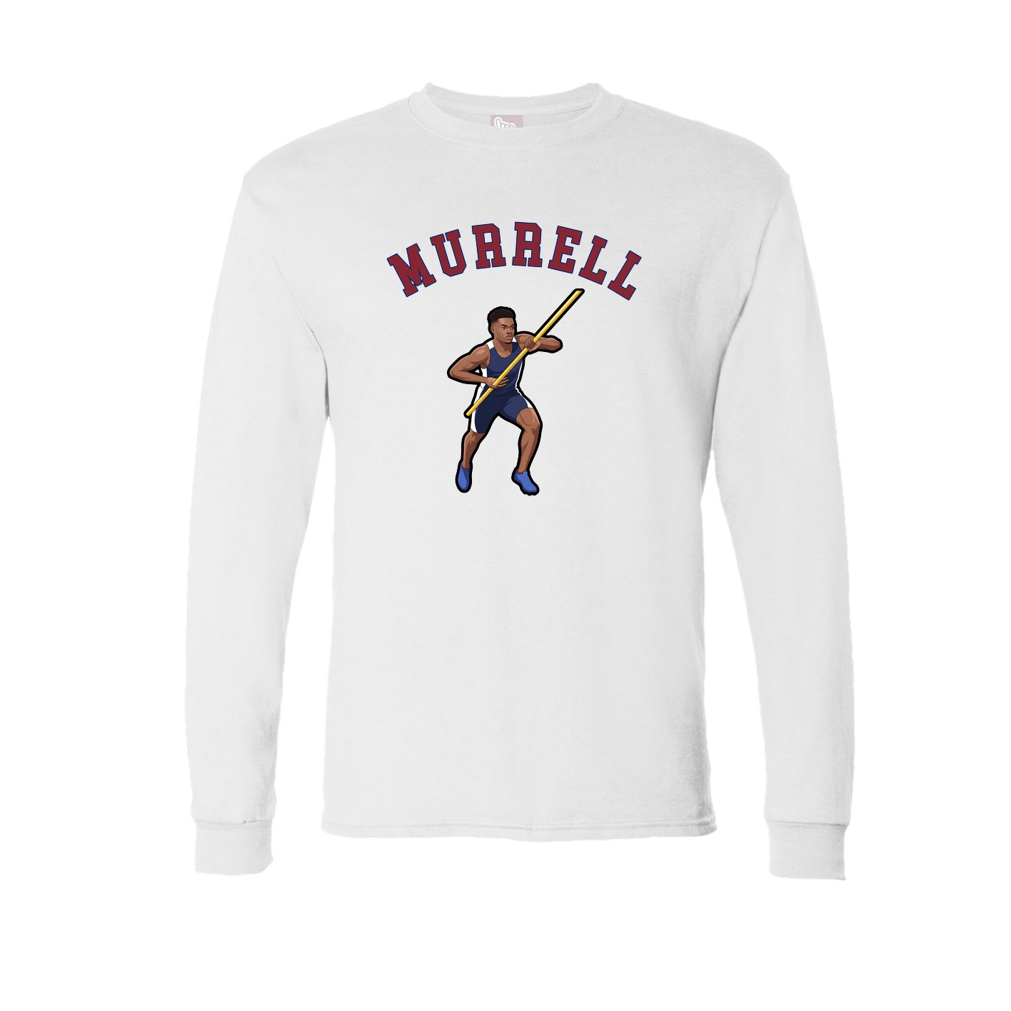 Long Sleeve Tee — Shirsey Arch in White