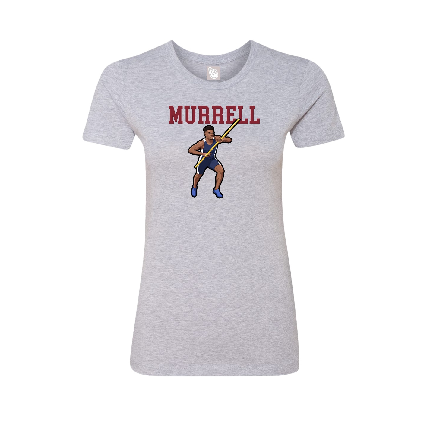 Fitted Women's Tee — Shirsey in Grey