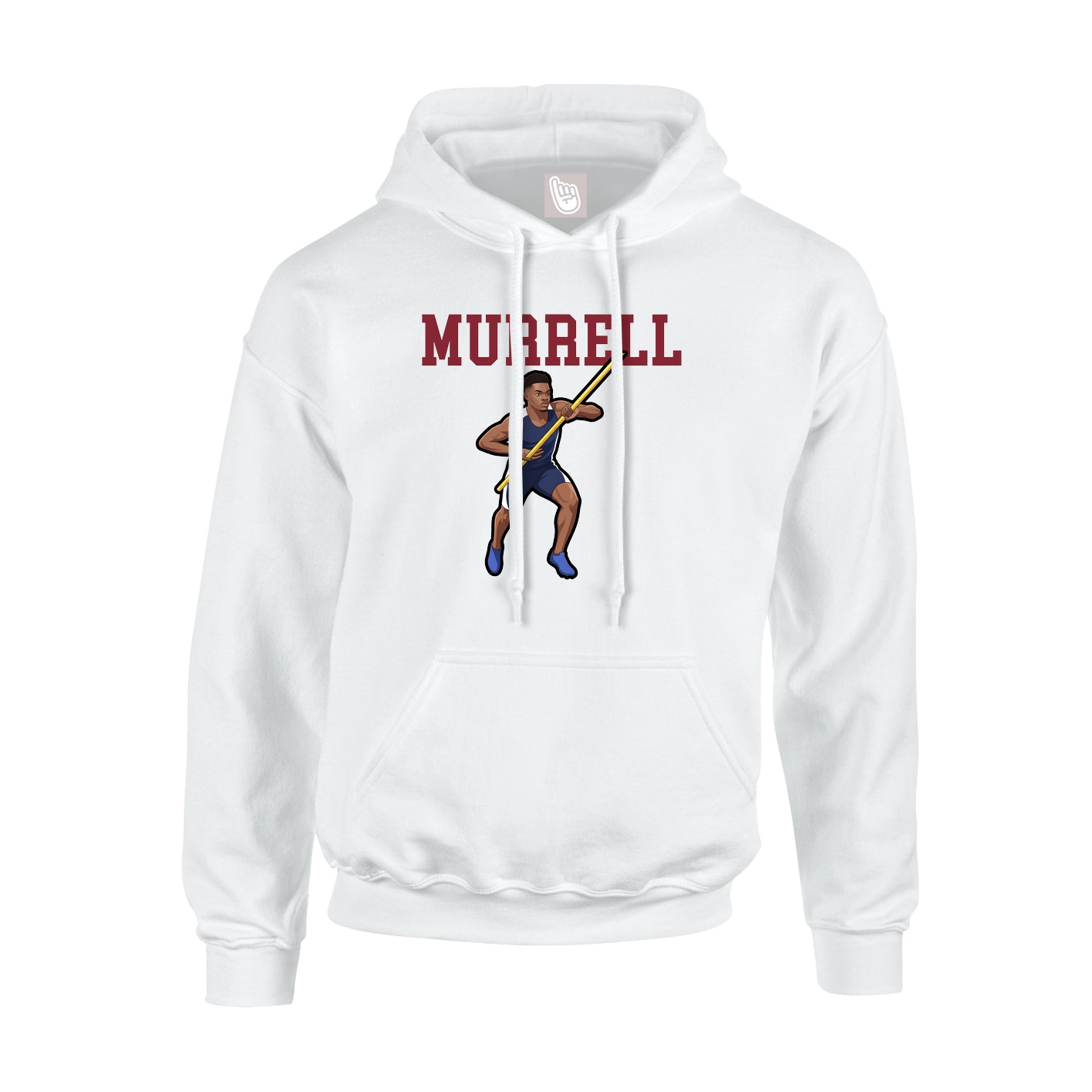 Hoodie — Shirsey in White
