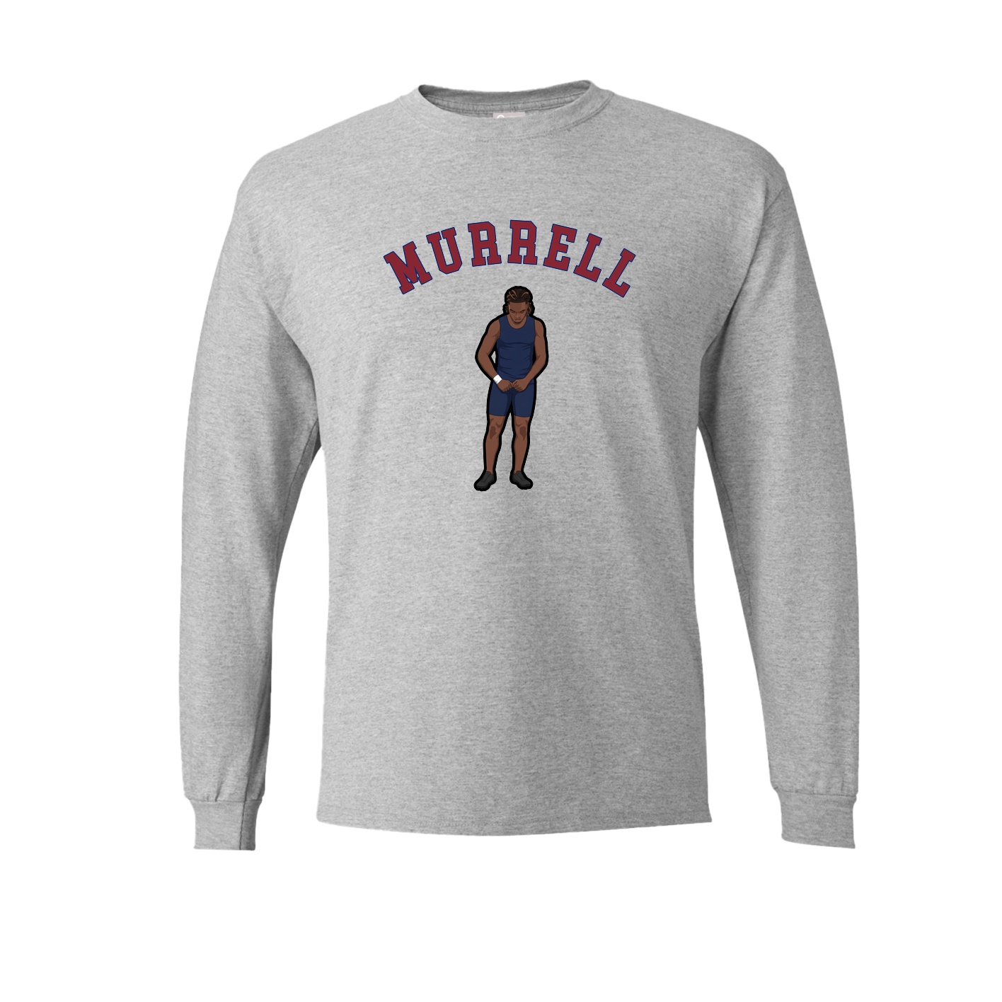 Long Sleeve Tee — Shirsey Arch in Grey