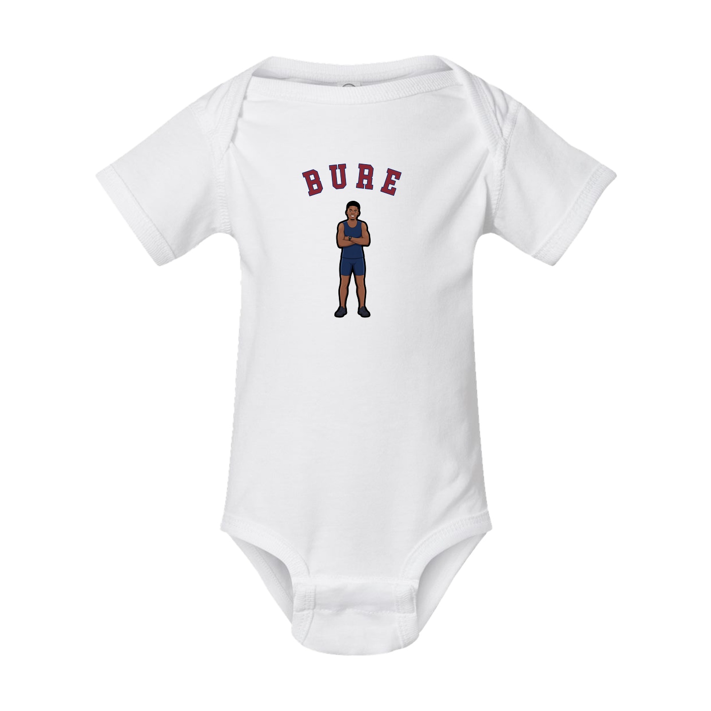 Baby Onesie — Shirsey Arch in White