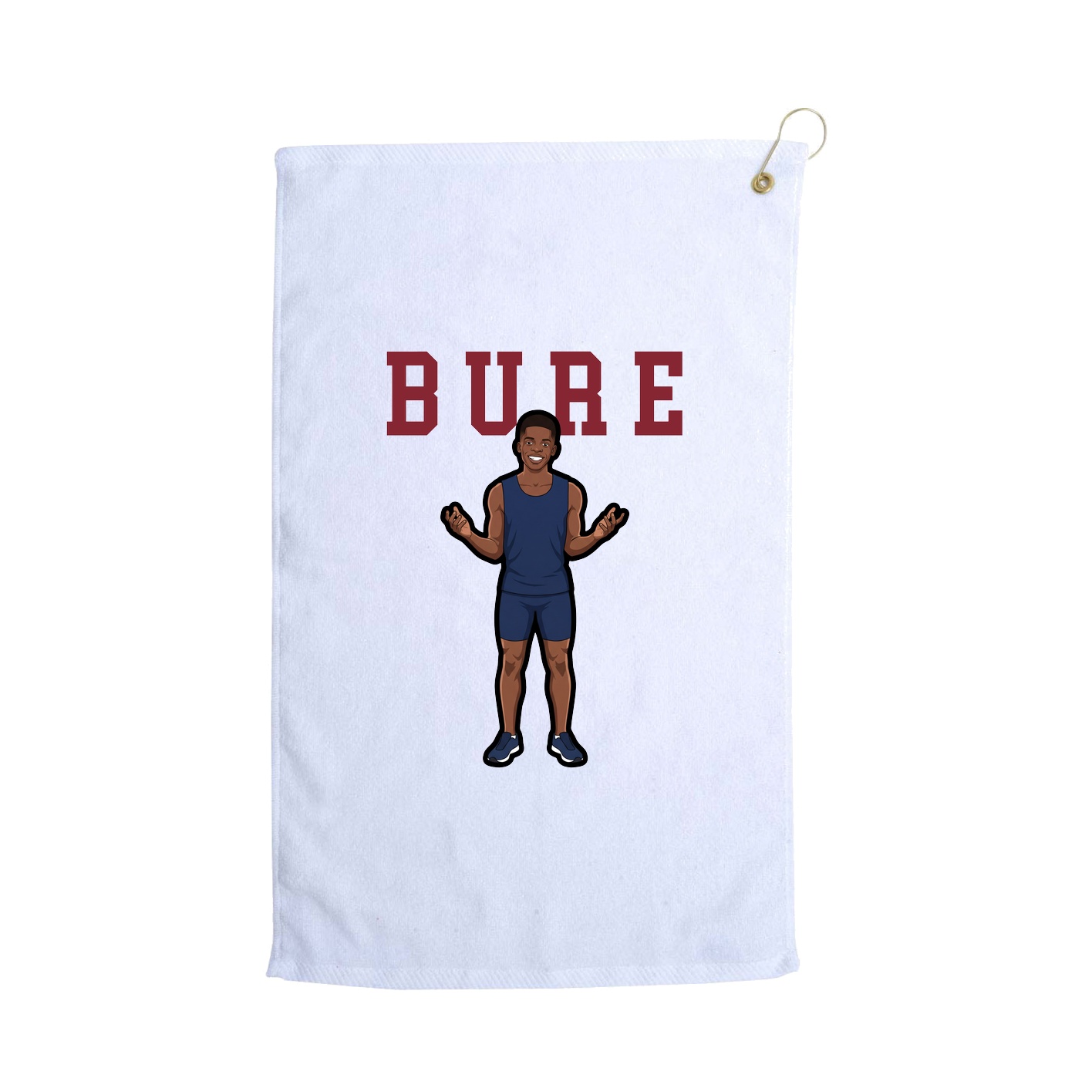 Golf Towel — Shirsey in White