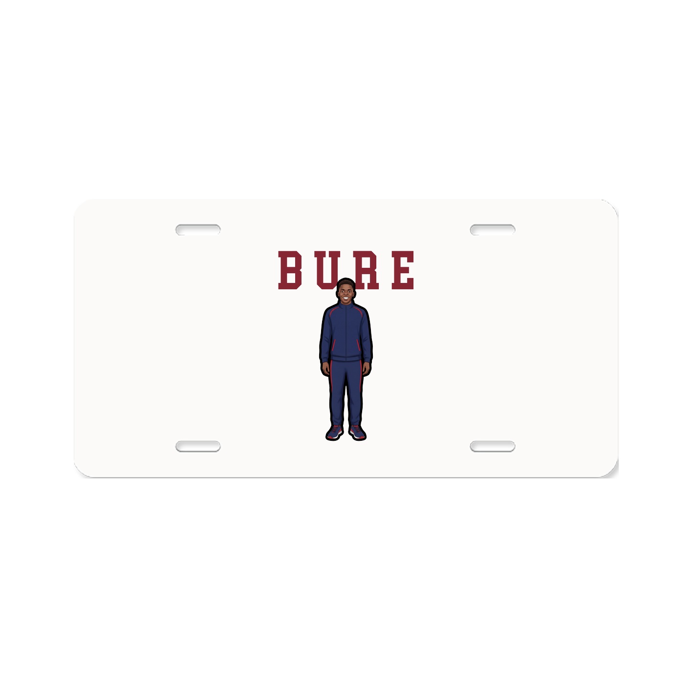 License Plate — Shirsey in Classic