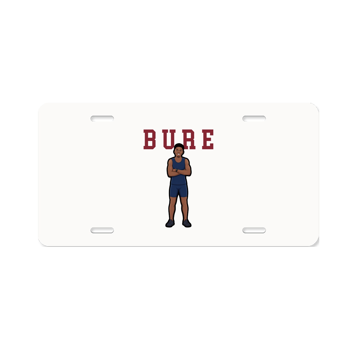 License Plate — Shirsey in Classic