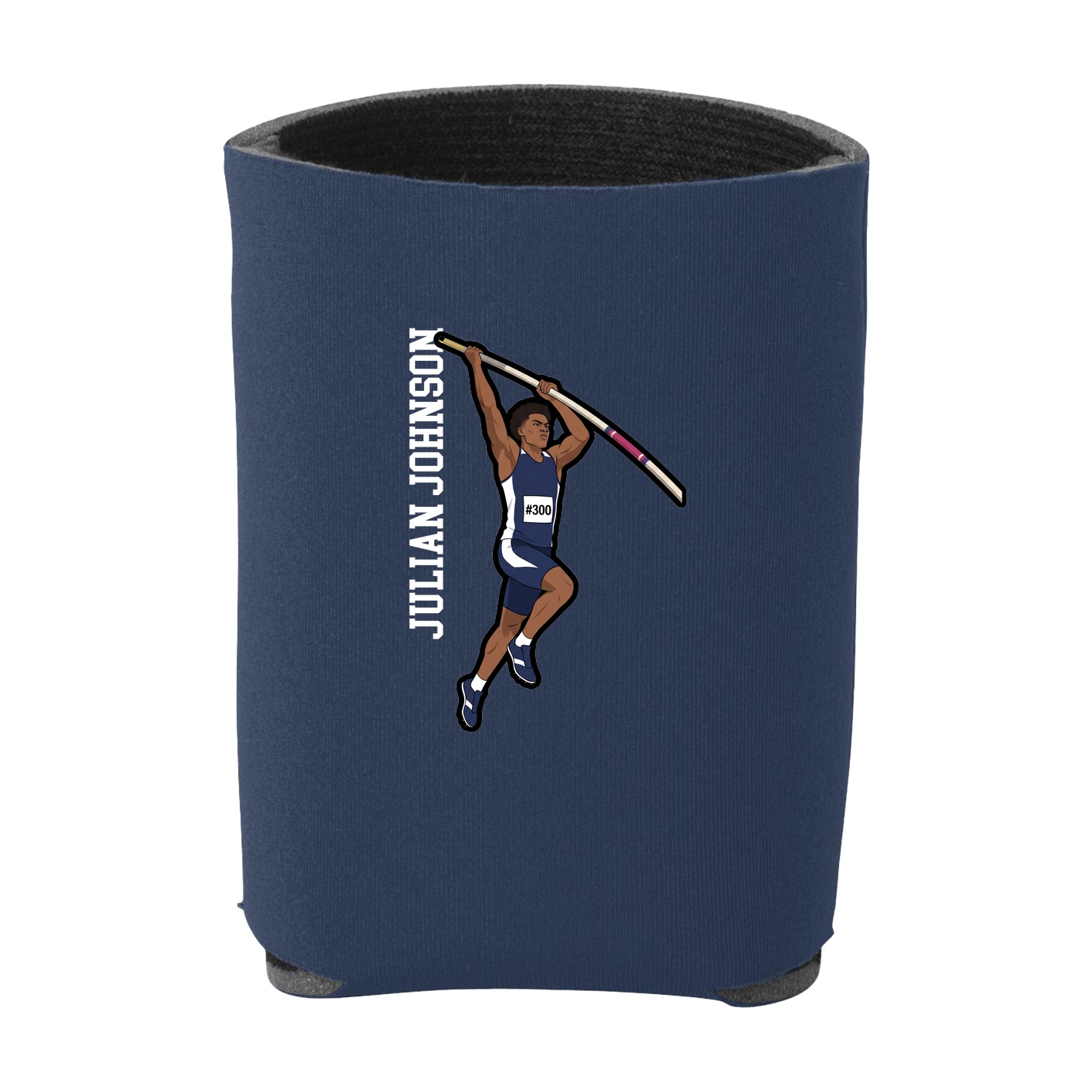 Can Holder — Name Vertical in Navy