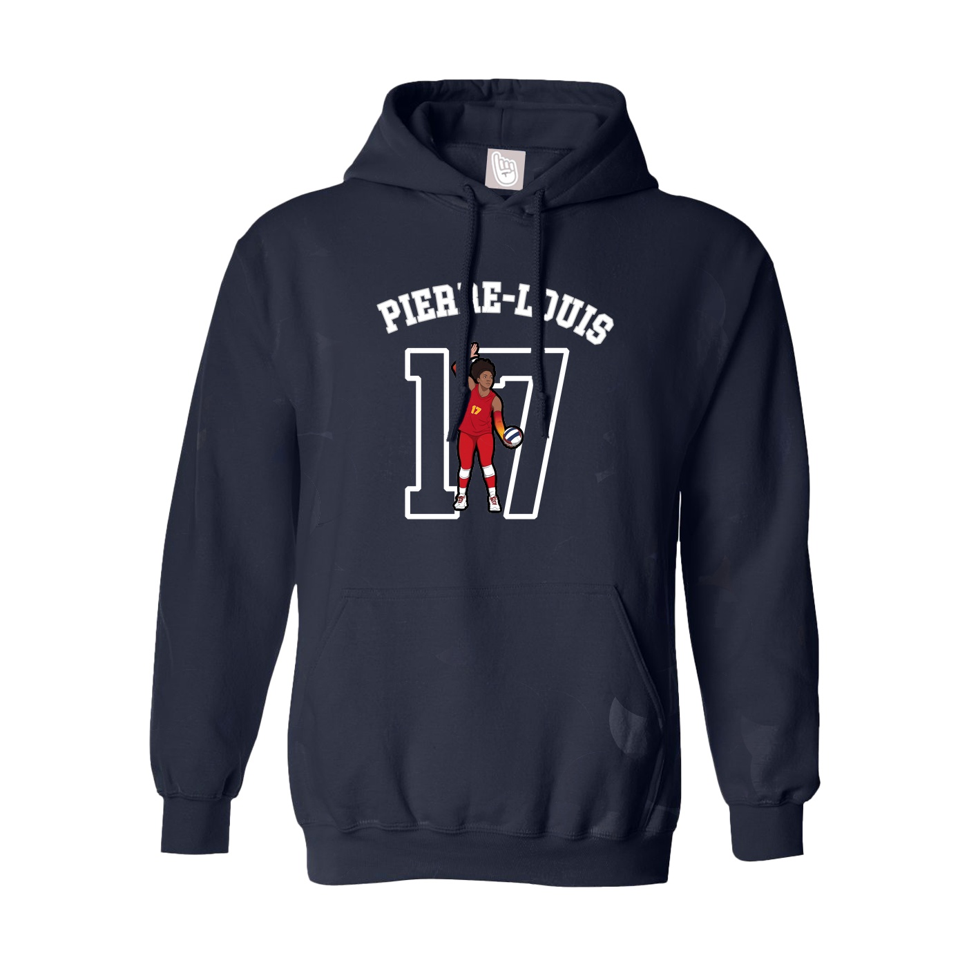Youth Hoodie — Shirsey Arch in Navy