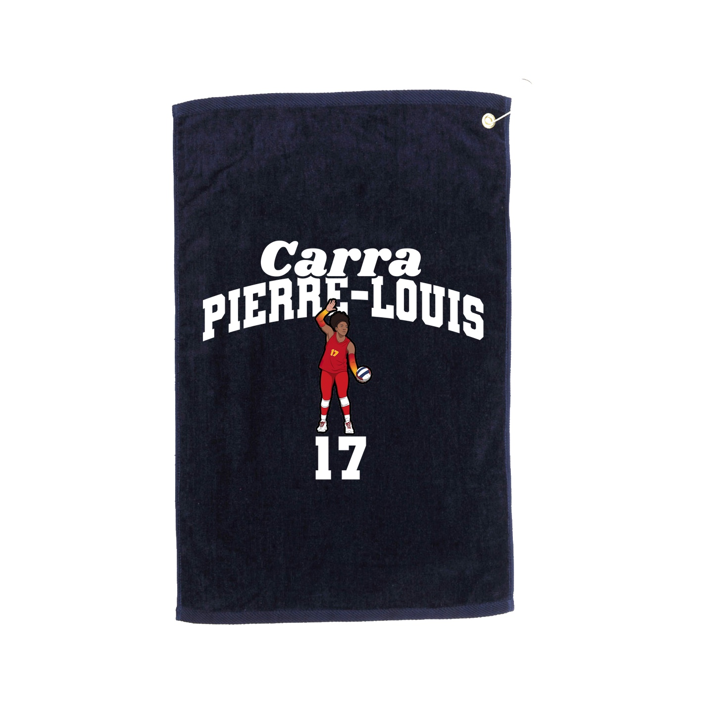 Golf Towel — Signature Arch in Navy