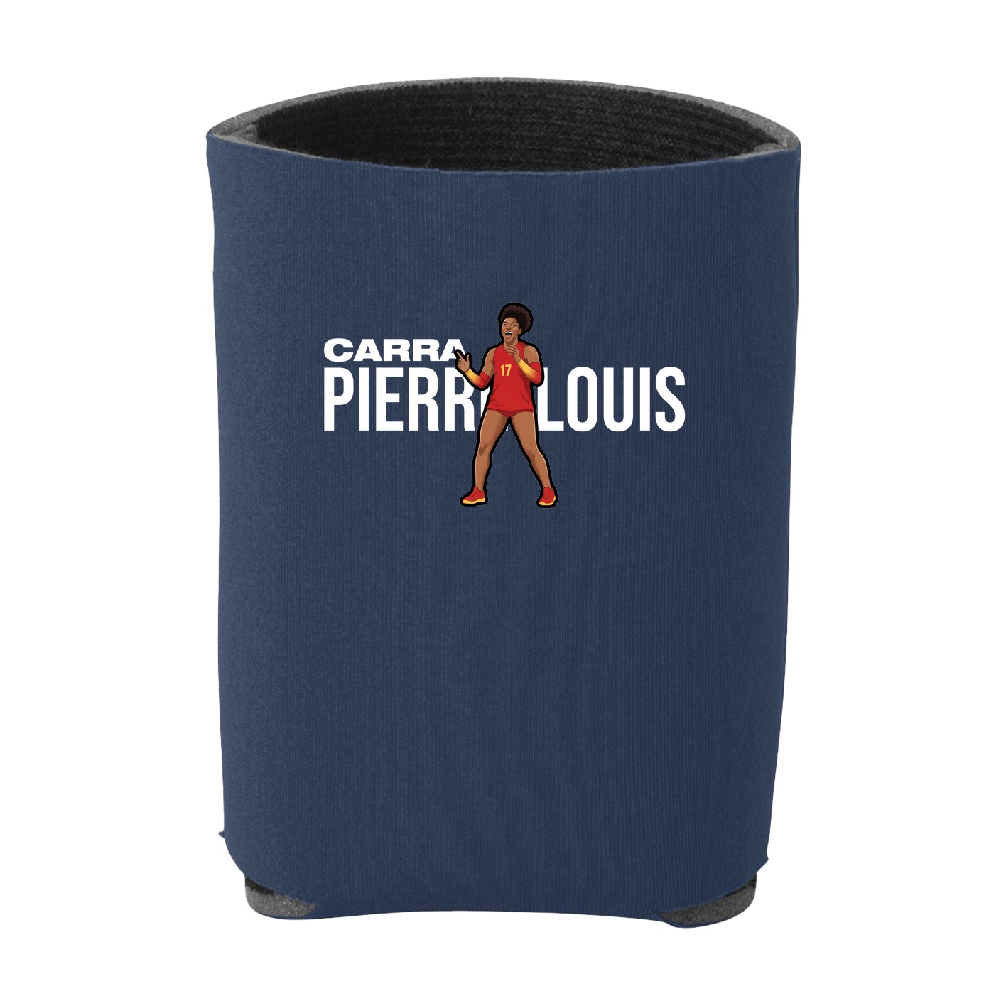 Can Holder — Player Name in Navy