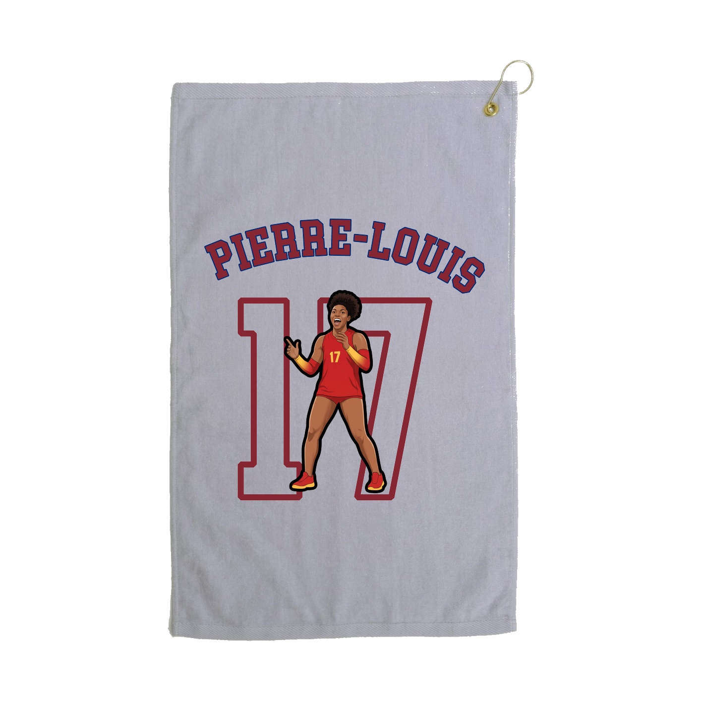 Golf Towel — Shirsey Arch in Grey