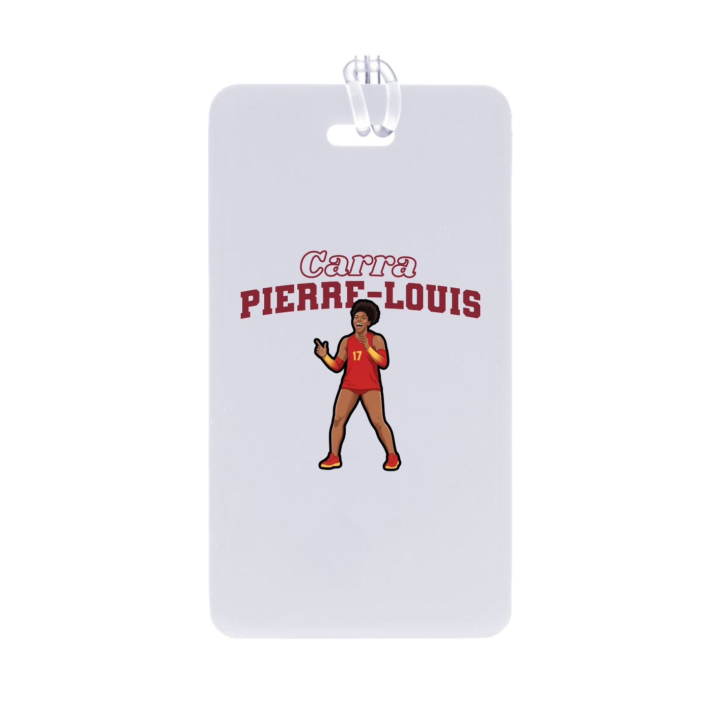 Bag Tag — Name Arch in Classic