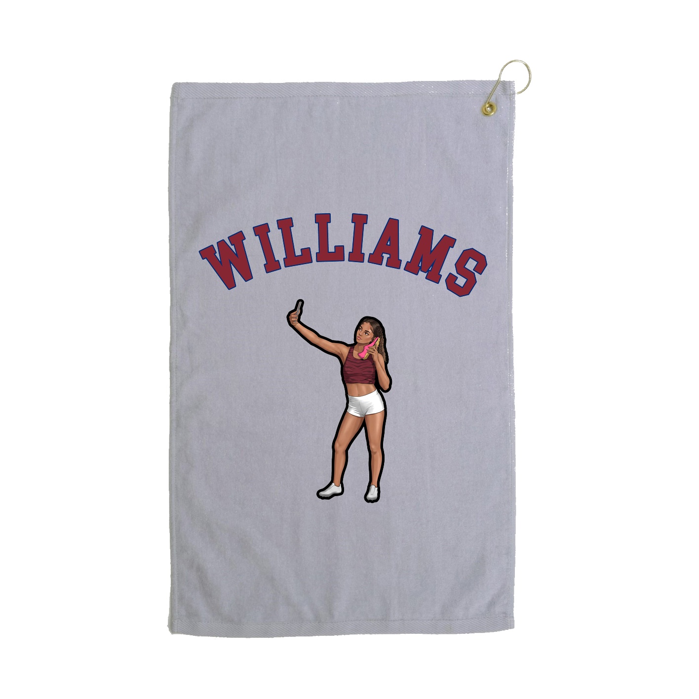 Golf Towel — Shirsey Arch in Grey