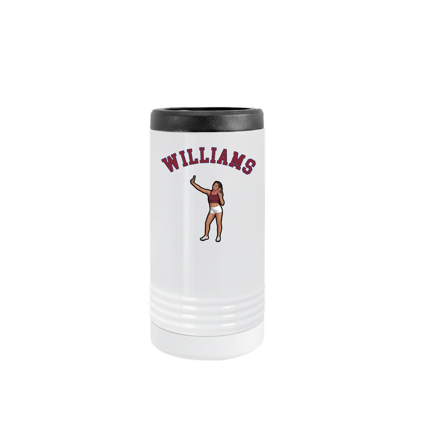 Slim Beverage Holder — Shirsey Arch in White