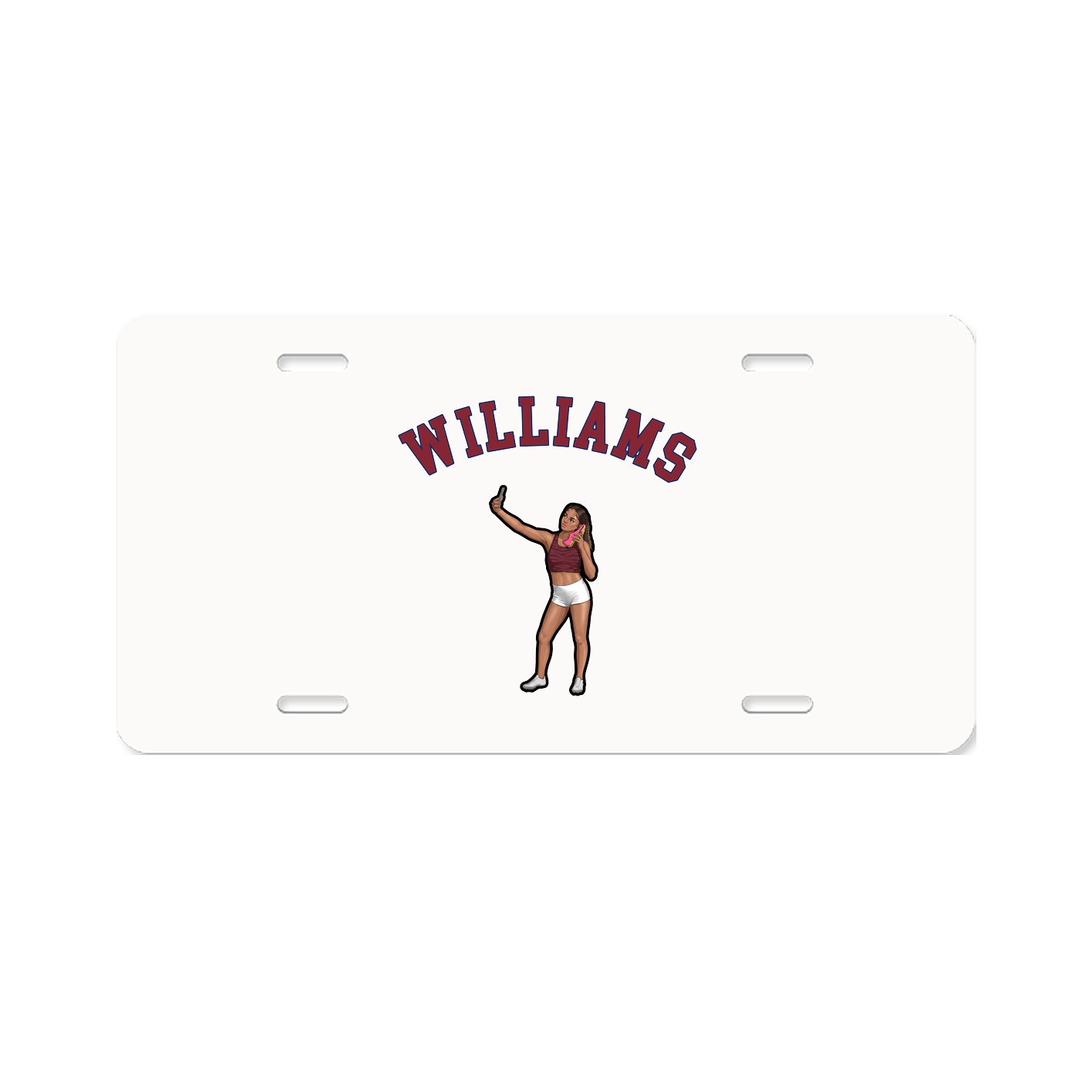 License Plate — Shirsey Arch in Classic