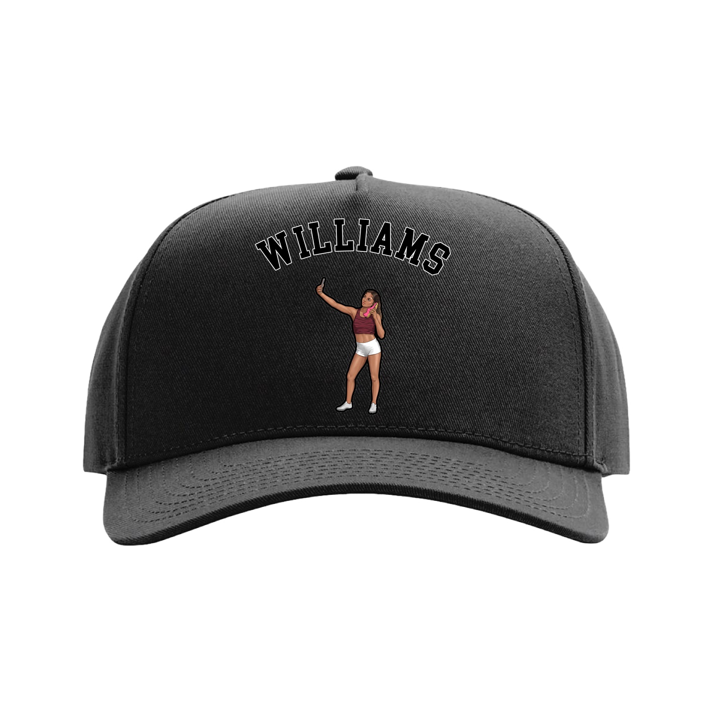 Full Fabric Five-Panel Champ Cap