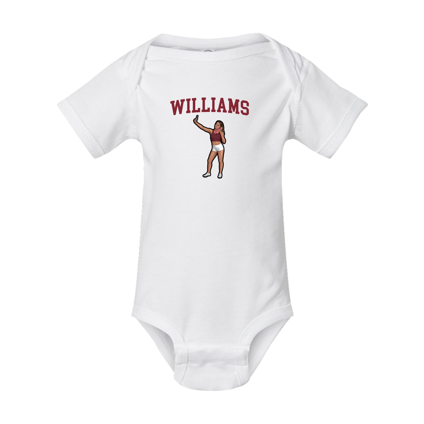 Baby Onesie — Shirsey in White