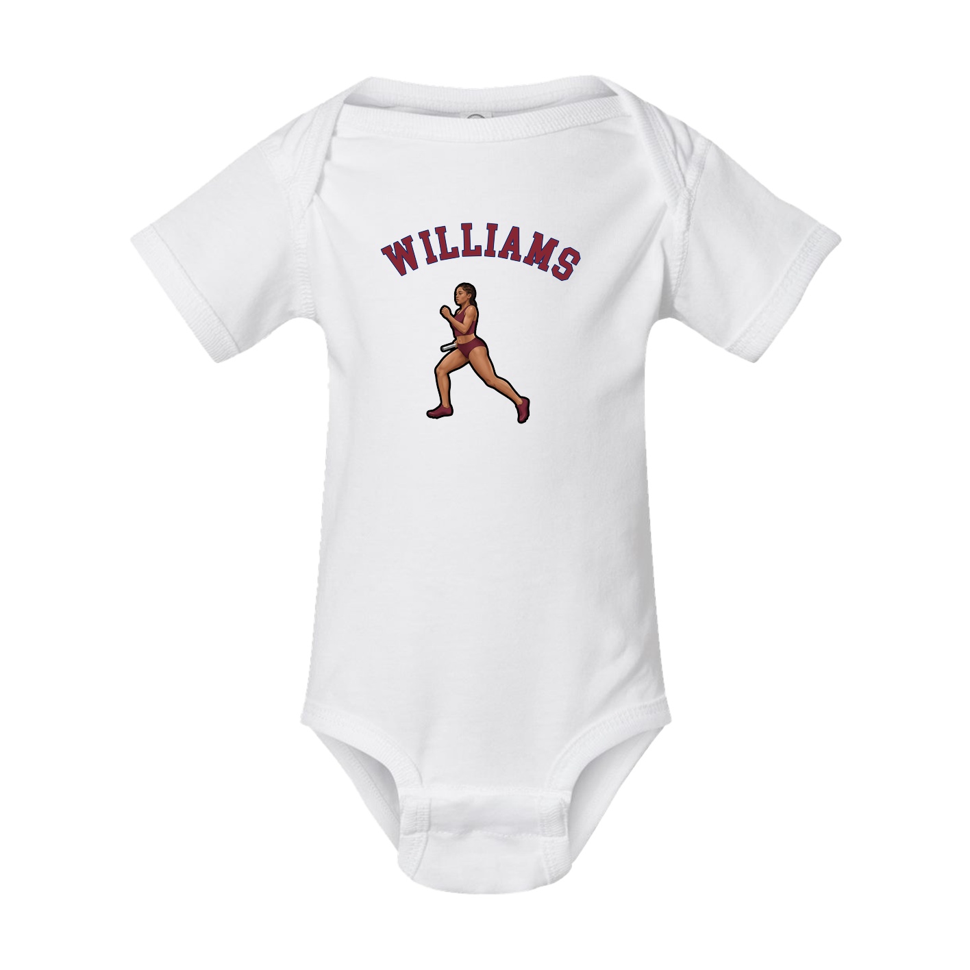 Baby Onesie — Shirsey Arch in White