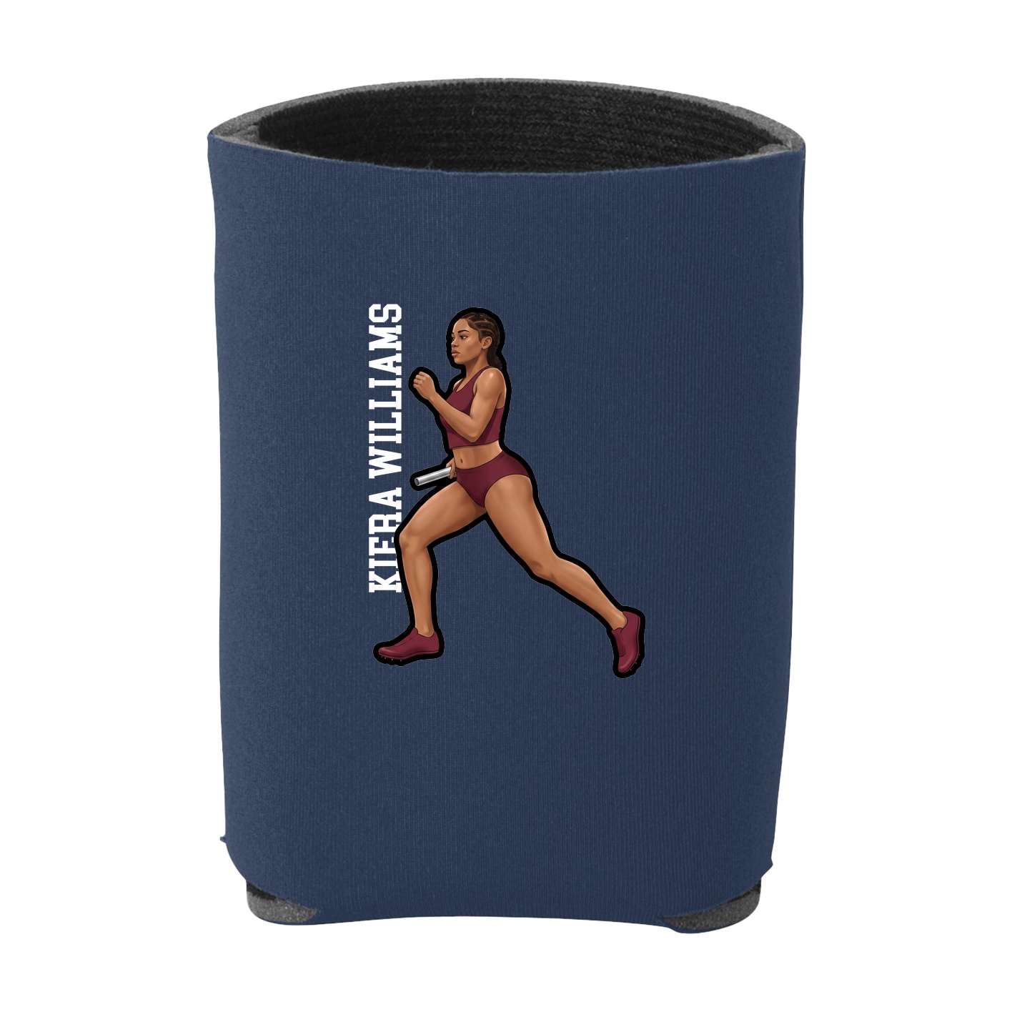 Can Holder — Name Vertical in Navy