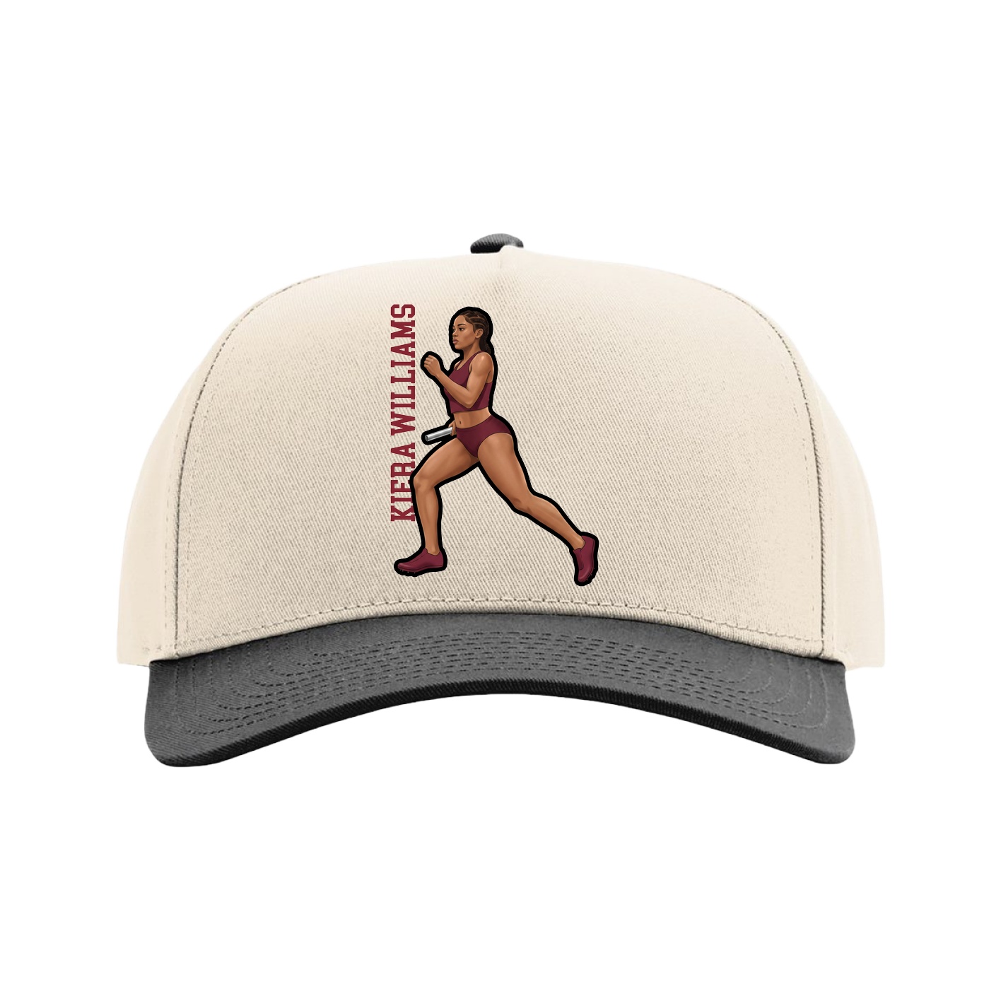 Full Fabric Five-Panel Champ Cap