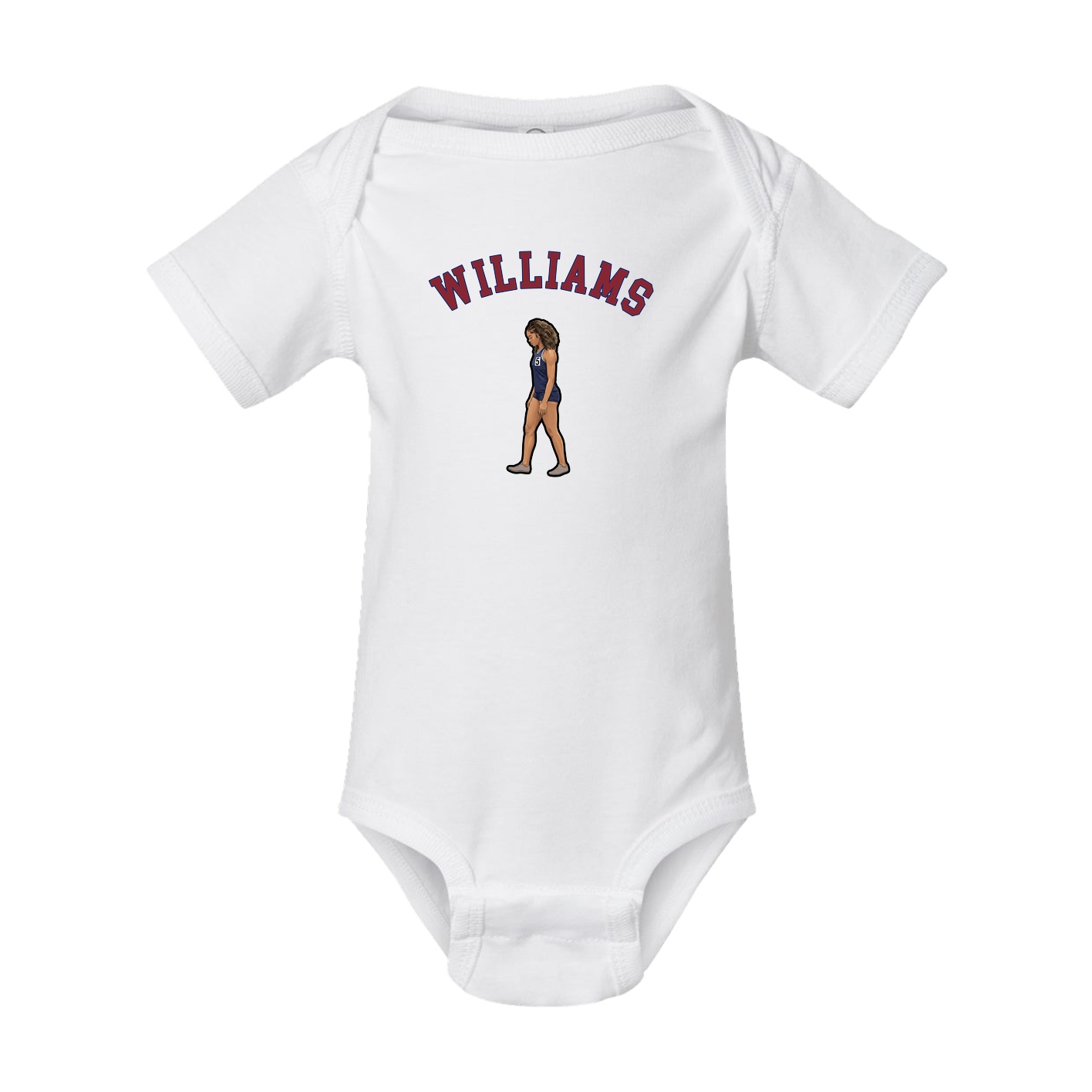 Baby Onesie — Shirsey Arch in White